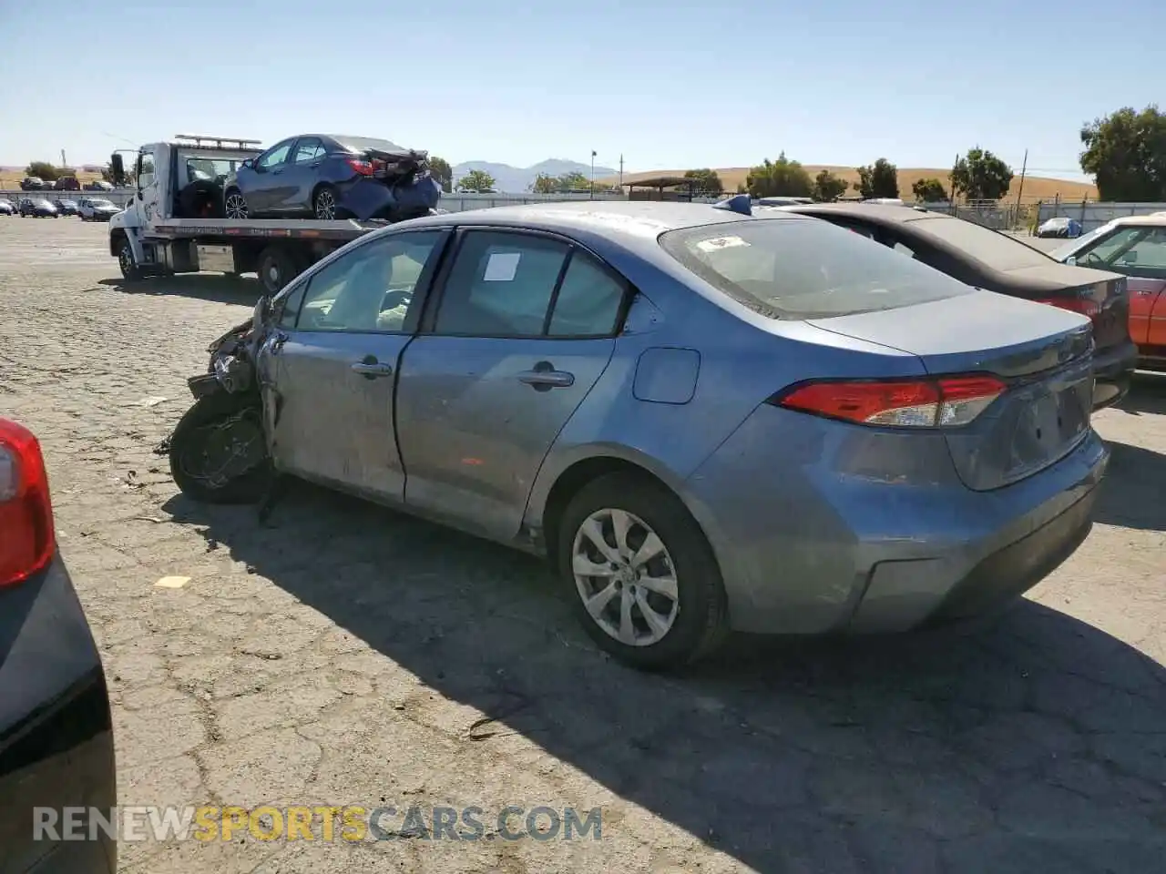 2 Photograph of a damaged car JTDBCMFEXRJ025554 TOYOTA COROLLA 2024