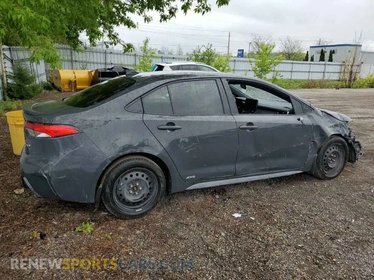 3 fotografías del automóvil dañado JTDBDMHE0R3008308 TOYOTA COROLLA 2024