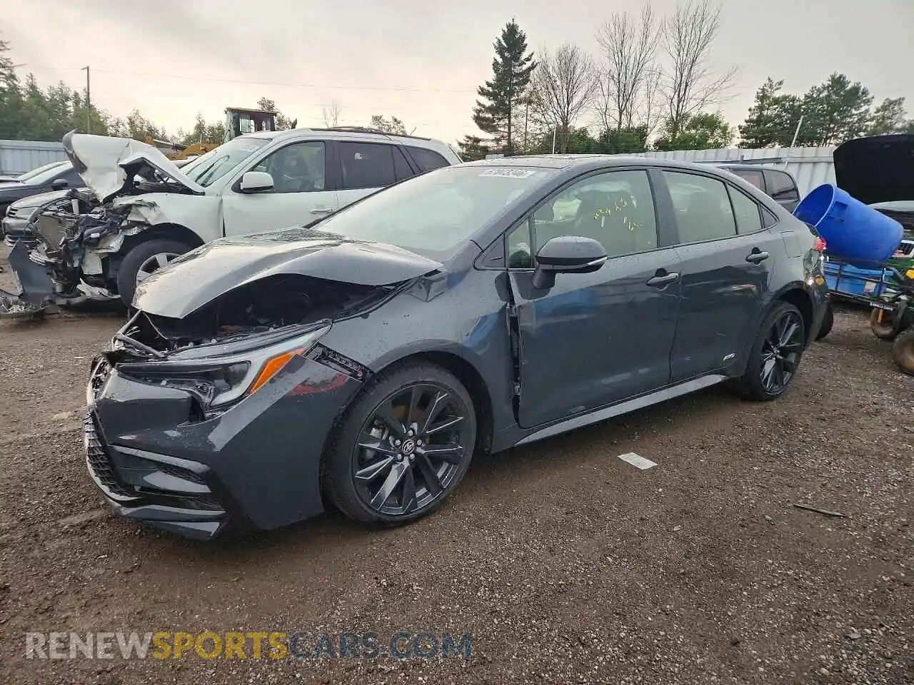 1 Photograph of a damaged car JTDBDMHE0R3011841 TOYOTA COROLLA 2024