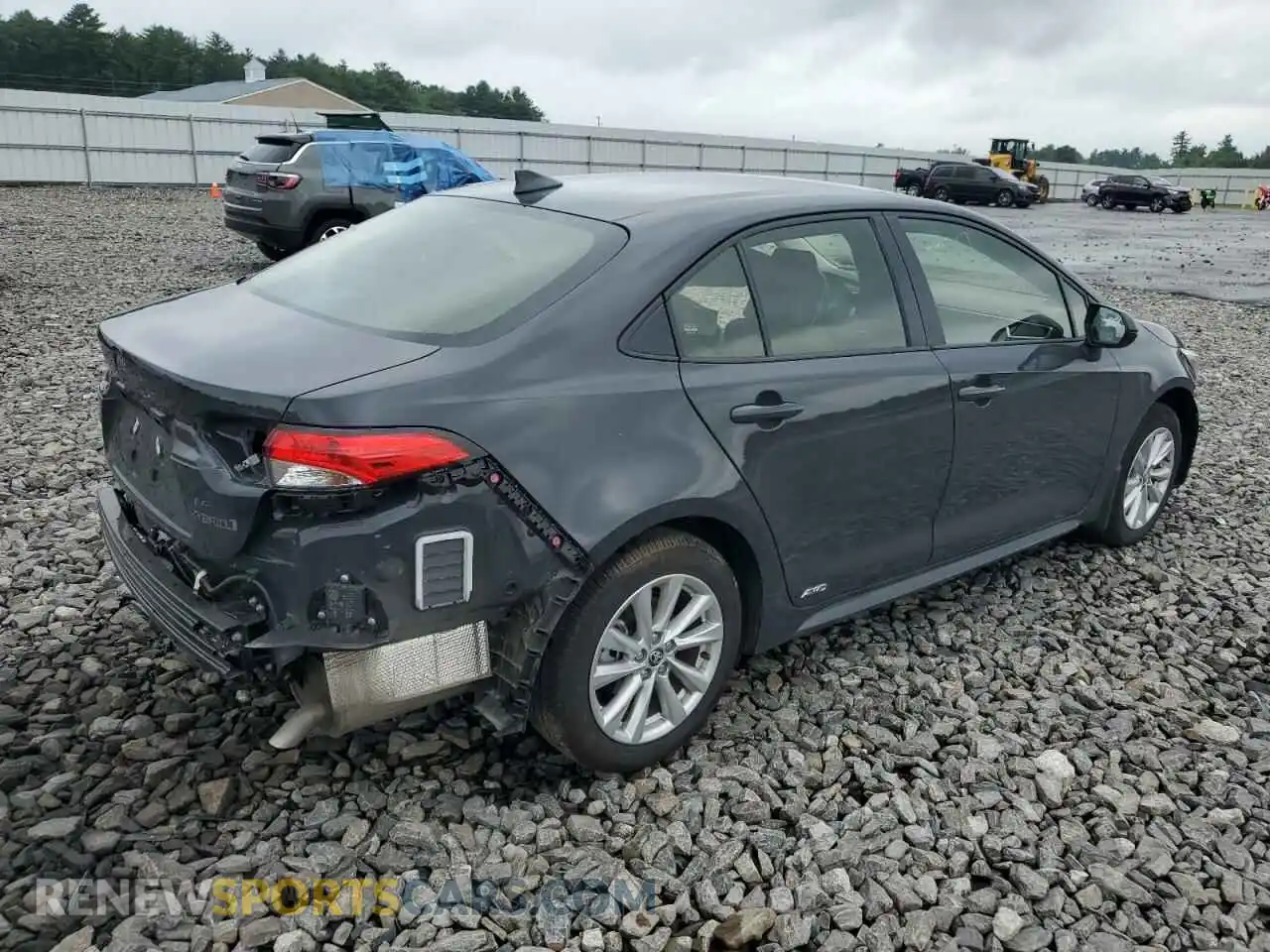 3 Photograph of a damaged car JTDBDMHE0R3013279 TOYOTA COROLLA 2024