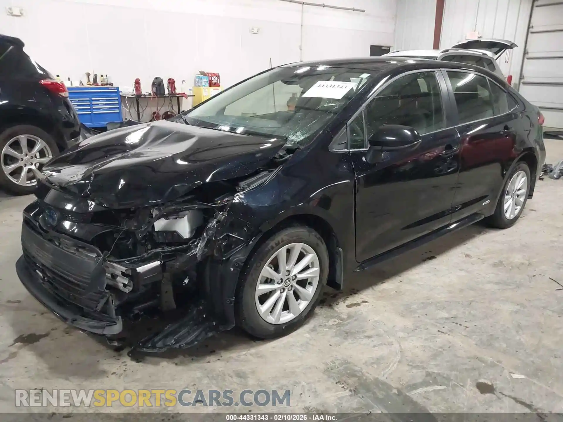 2 Photograph of a damaged car JTDBDMHE0RJ004965 TOYOTA COROLLA 2024