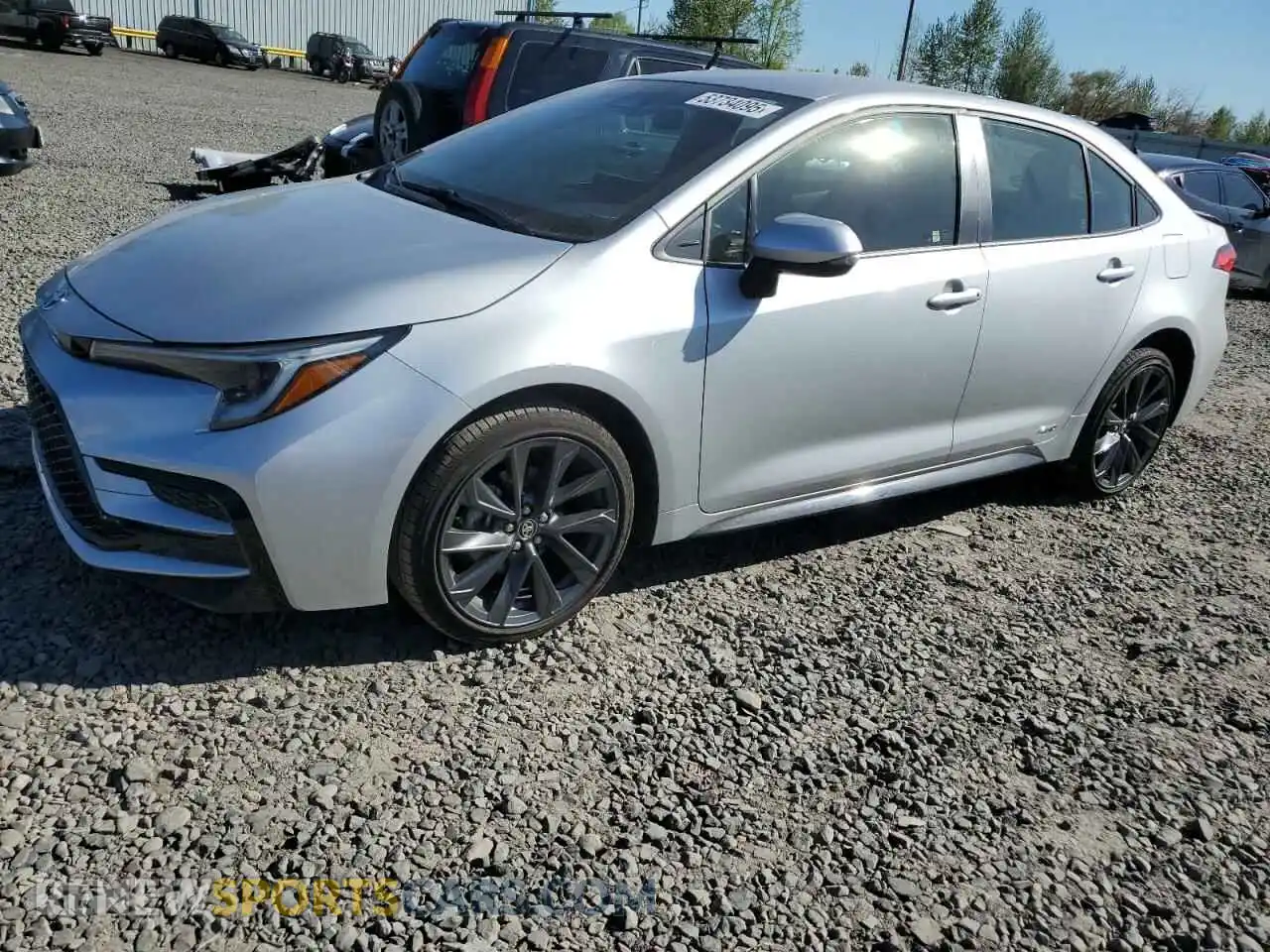 1 fotografías del automóvil dañado JTDBDMHE0RJ005842 TOYOTA COROLLA 2024
