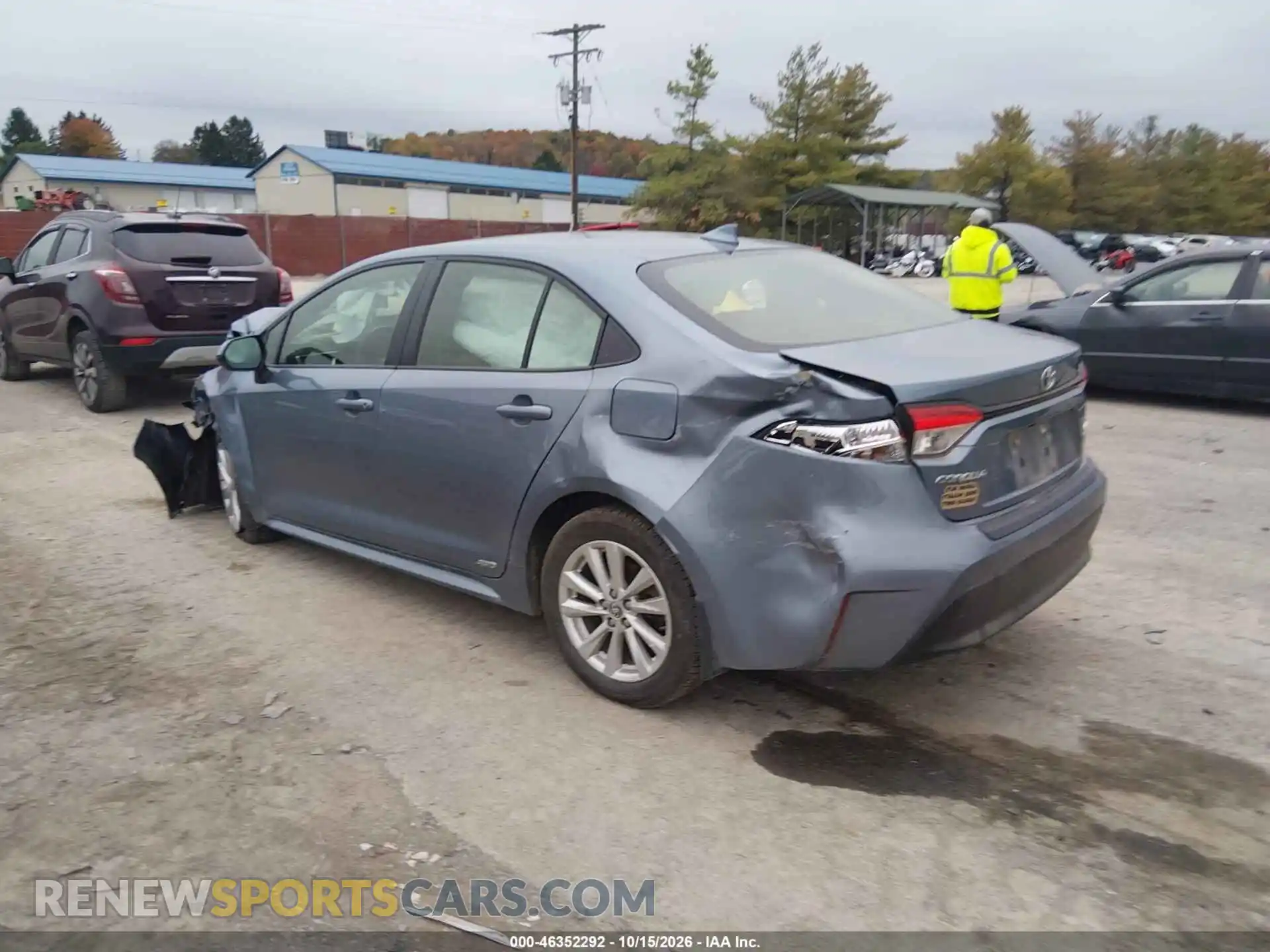 3 Photograph of a damaged car JTDBDMHE0RJ007137 TOYOTA COROLLA 2024