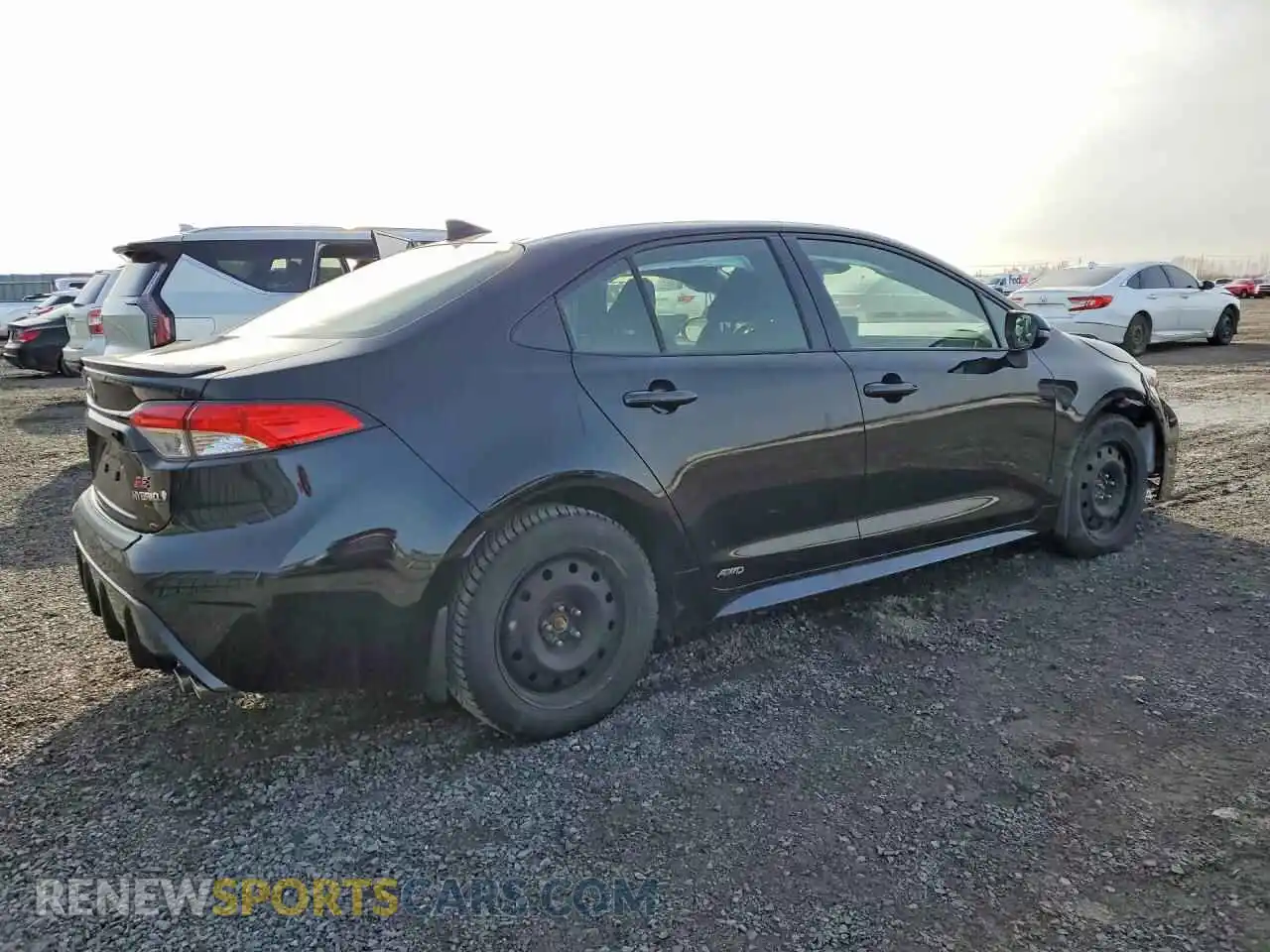 3 fotografías del automóvil dañado JTDBDMHE0RJ010264 TOYOTA COROLLA 2024