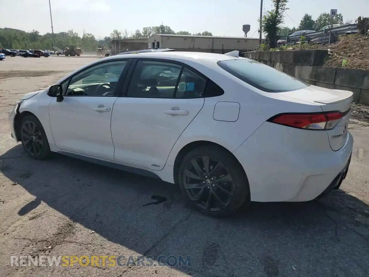 2 Фотография поврежденного автомобиля JTDBDMHE1R3008107 TOYOTA COROLLA 2024