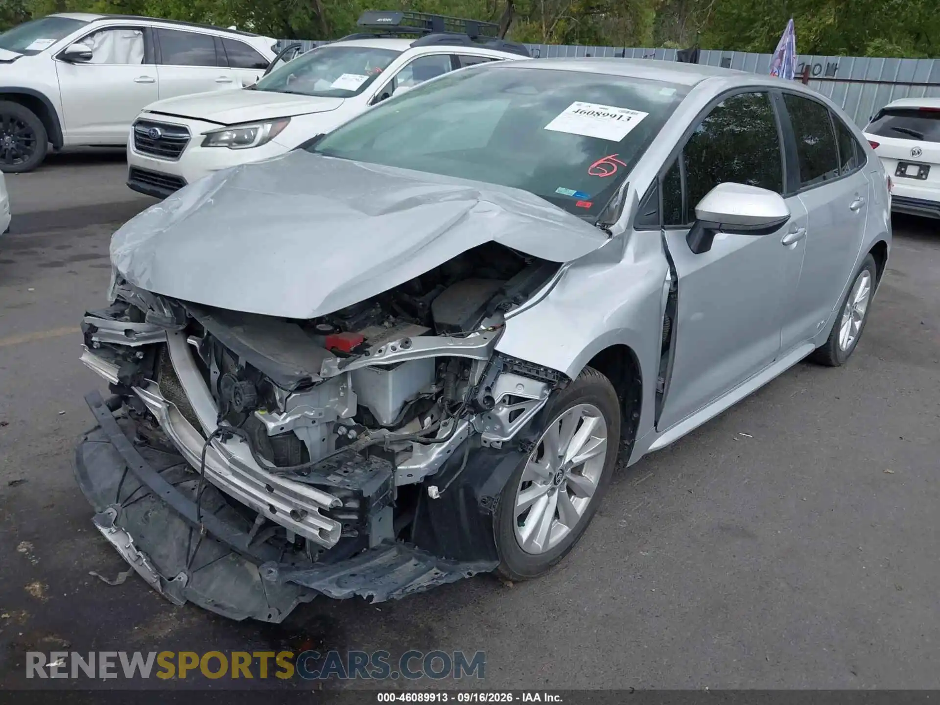 2 Photograph of a damaged car JTDBDMHE1R3012898 TOYOTA COROLLA 2024