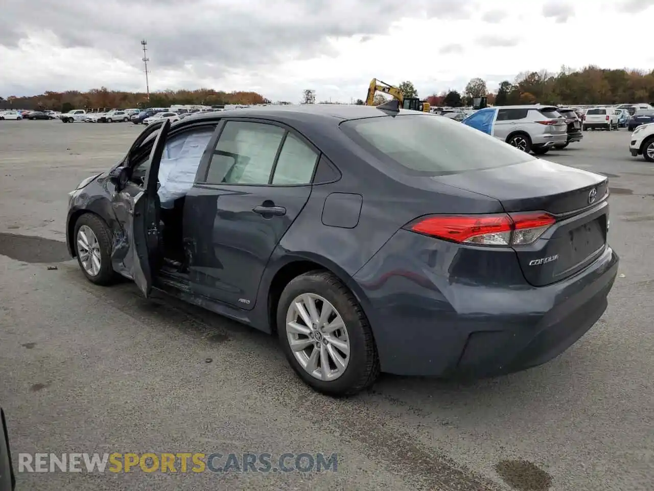 2 Photograph of a damaged car JTDBDMHE1R3015011 TOYOTA COROLLA 2024