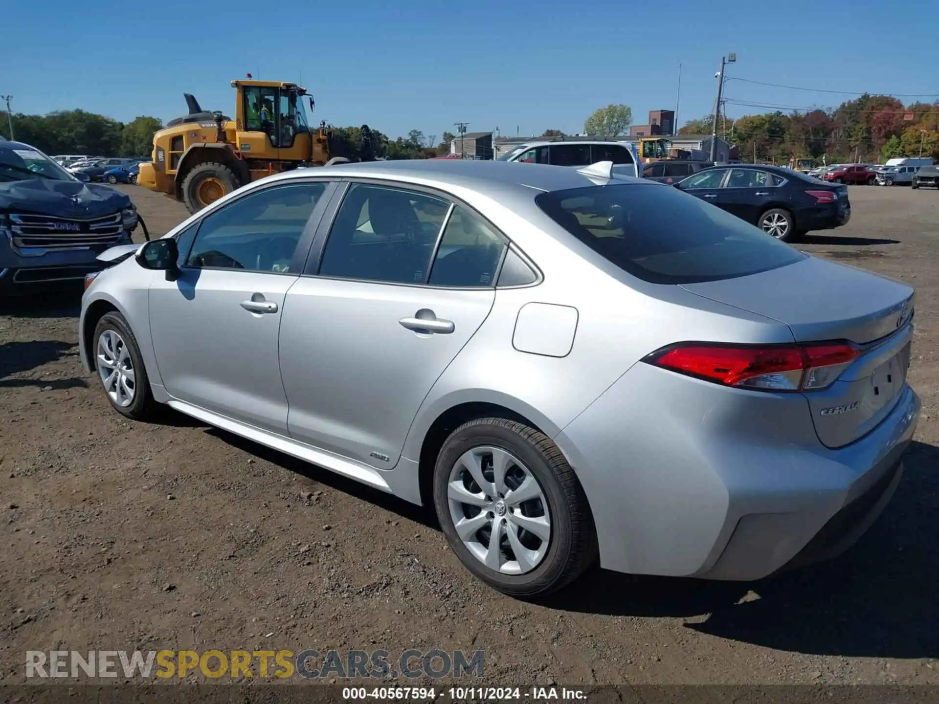 3 Фотография поврежденного автомобиля JTDBDMHE1RJ007227 TOYOTA COROLLA 2024
