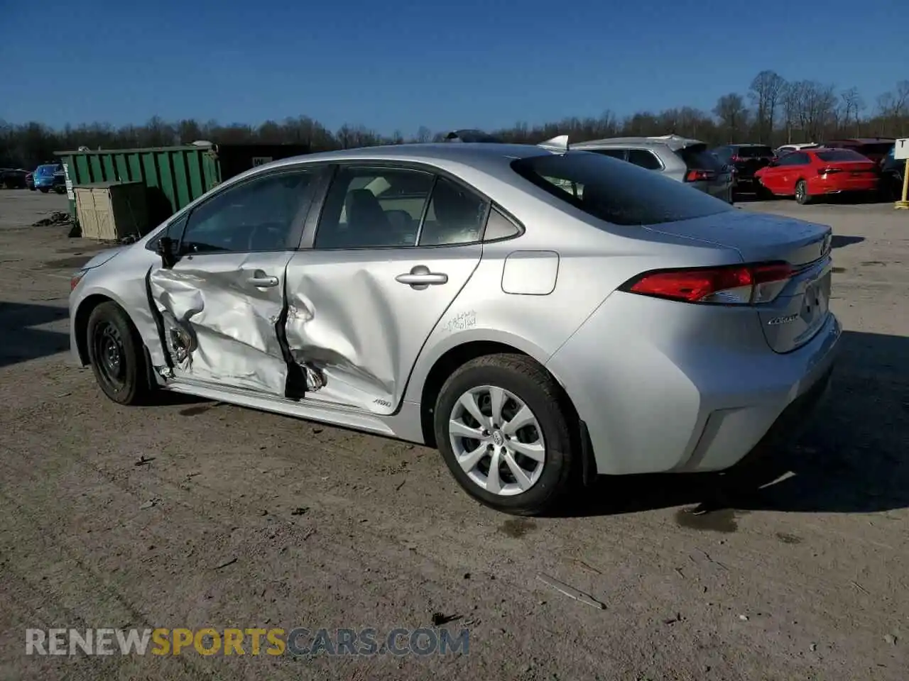 2 Photograph of a damaged car JTDBDMHE1RJ010645 TOYOTA COROLLA 2024