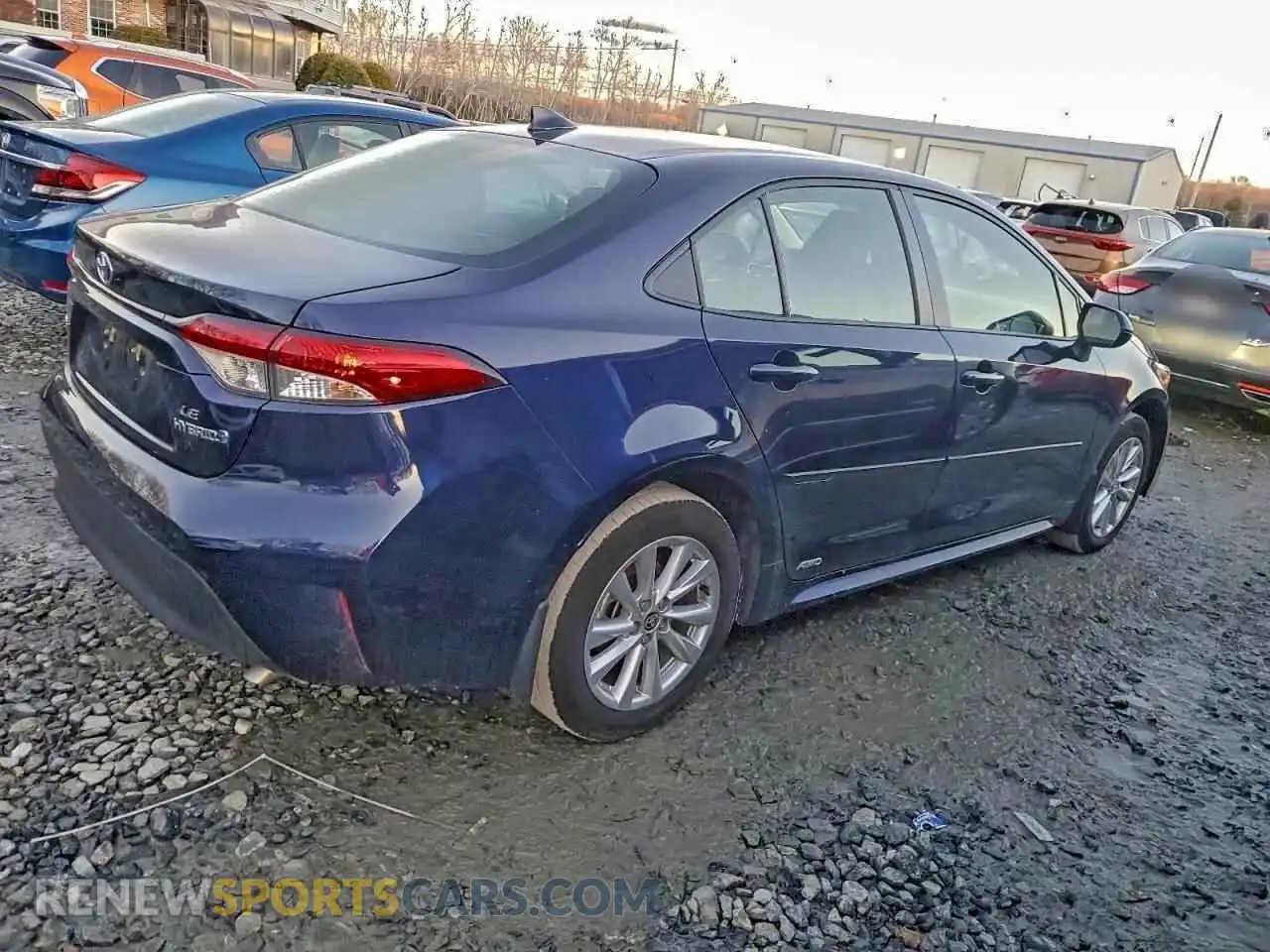 3 fotografías del automóvil dañado JTDBDMHE1RJ010810 TOYOTA COROLLA 2024