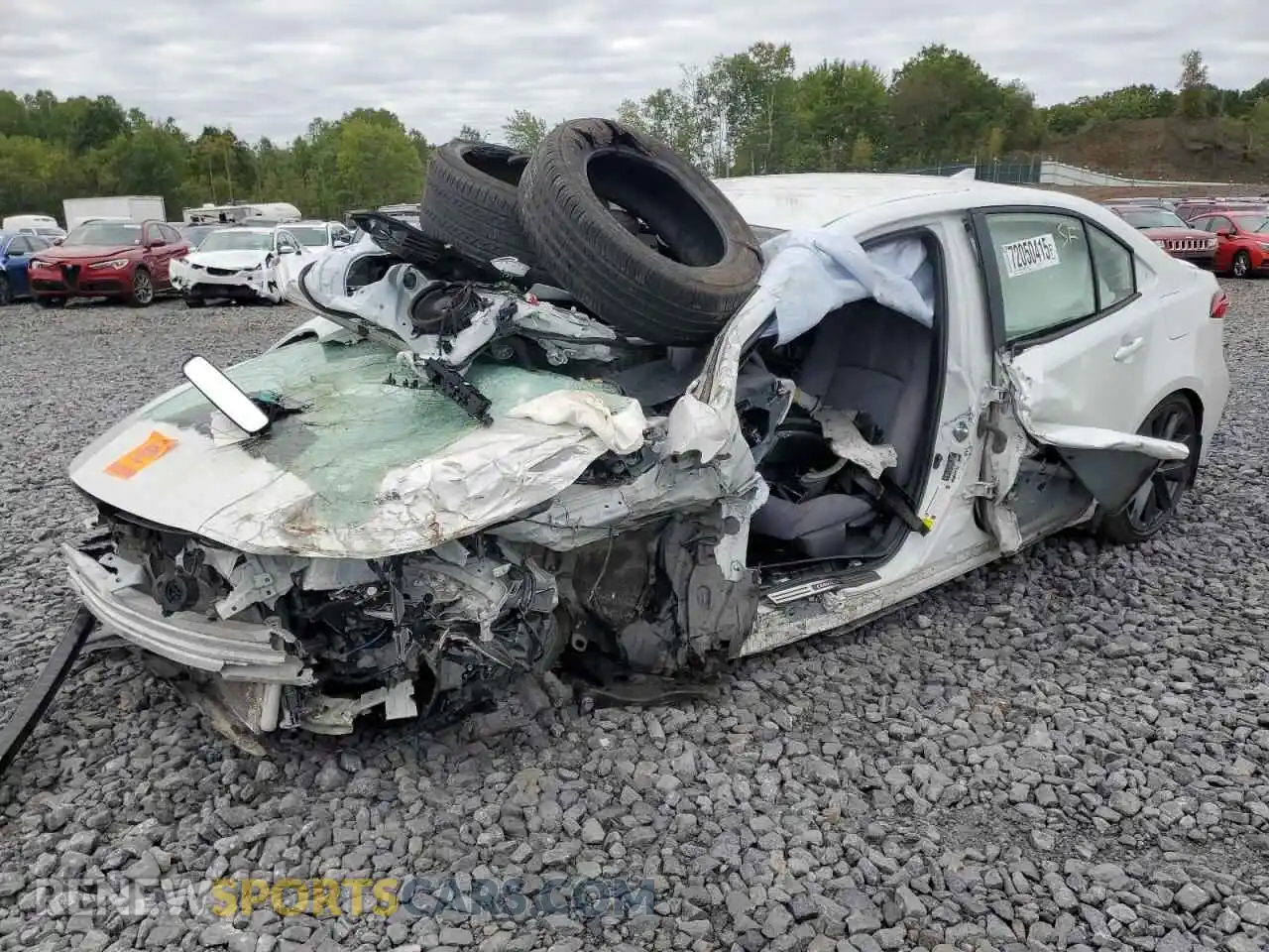 1 Photograph of a damaged car JTDBDMHE1RJ010824 TOYOTA COROLLA 2024