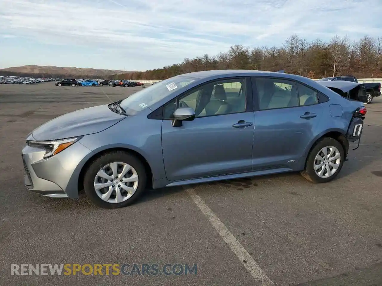 1 Photograph of a damaged car JTDBDMHE2RJ004465 TOYOTA COROLLA 2024