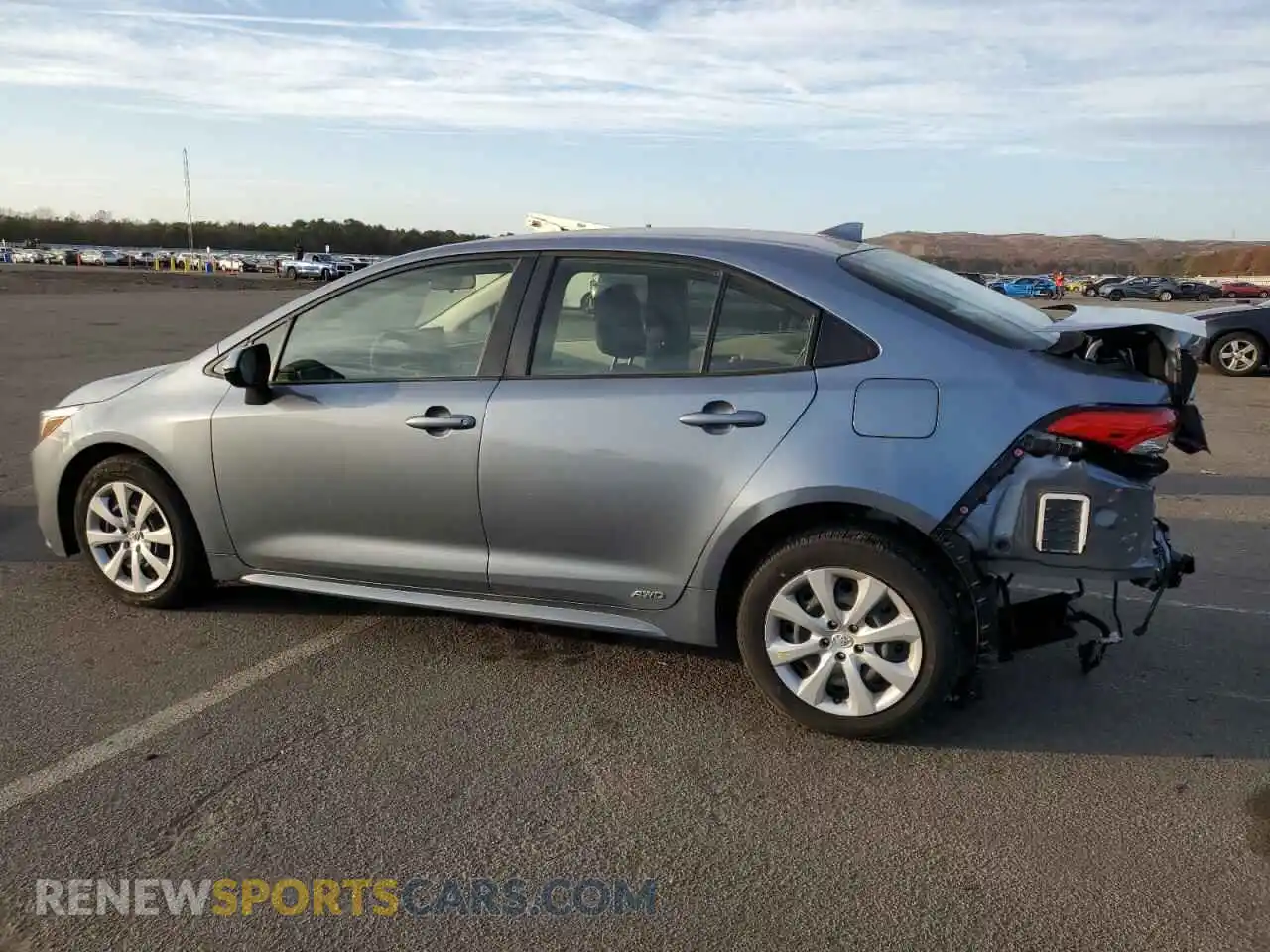 2 Photograph of a damaged car JTDBDMHE2RJ004465 TOYOTA COROLLA 2024