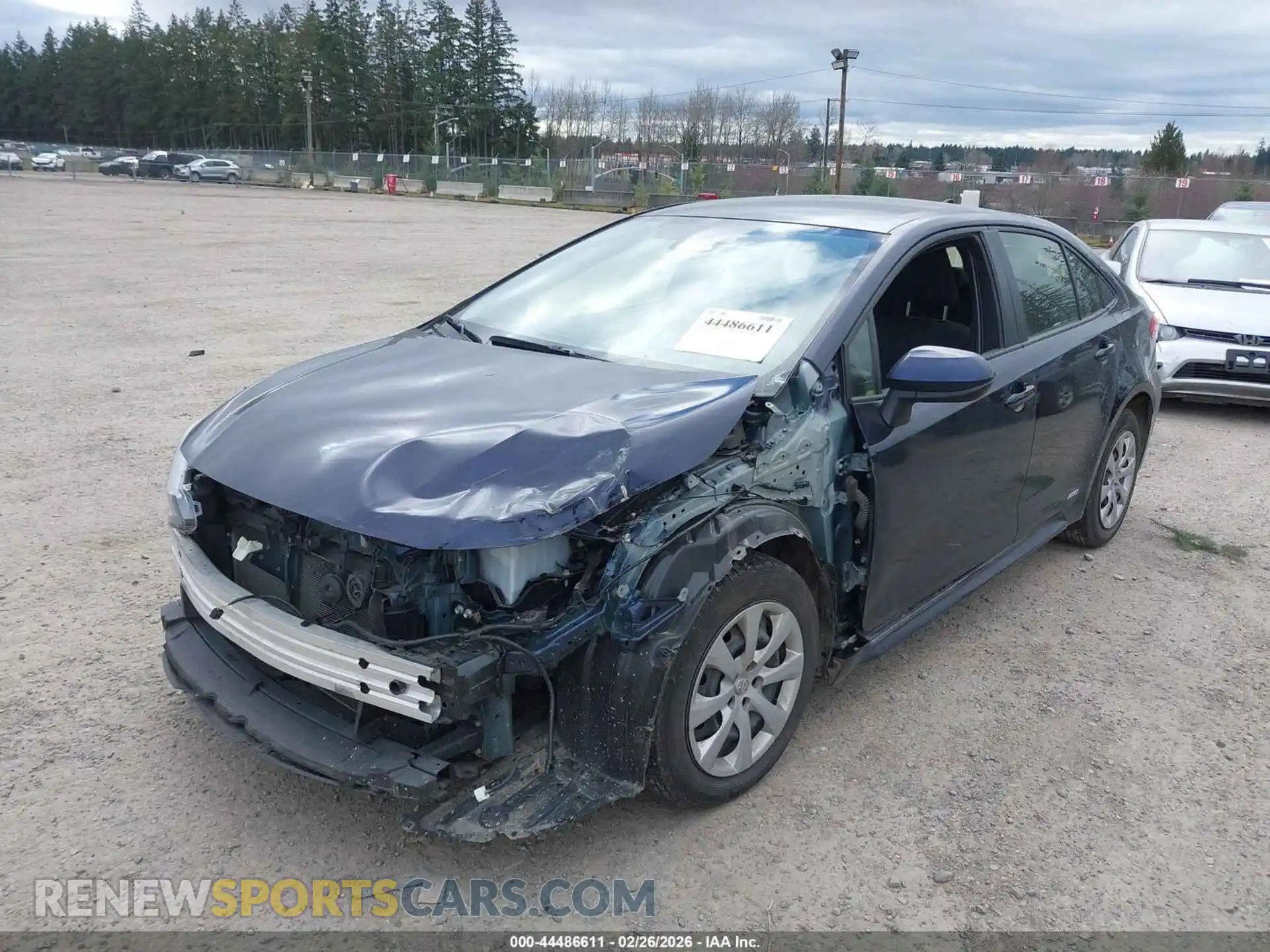 2 Photograph of a damaged car JTDBDMHE2RJ004692 TOYOTA COROLLA 2024