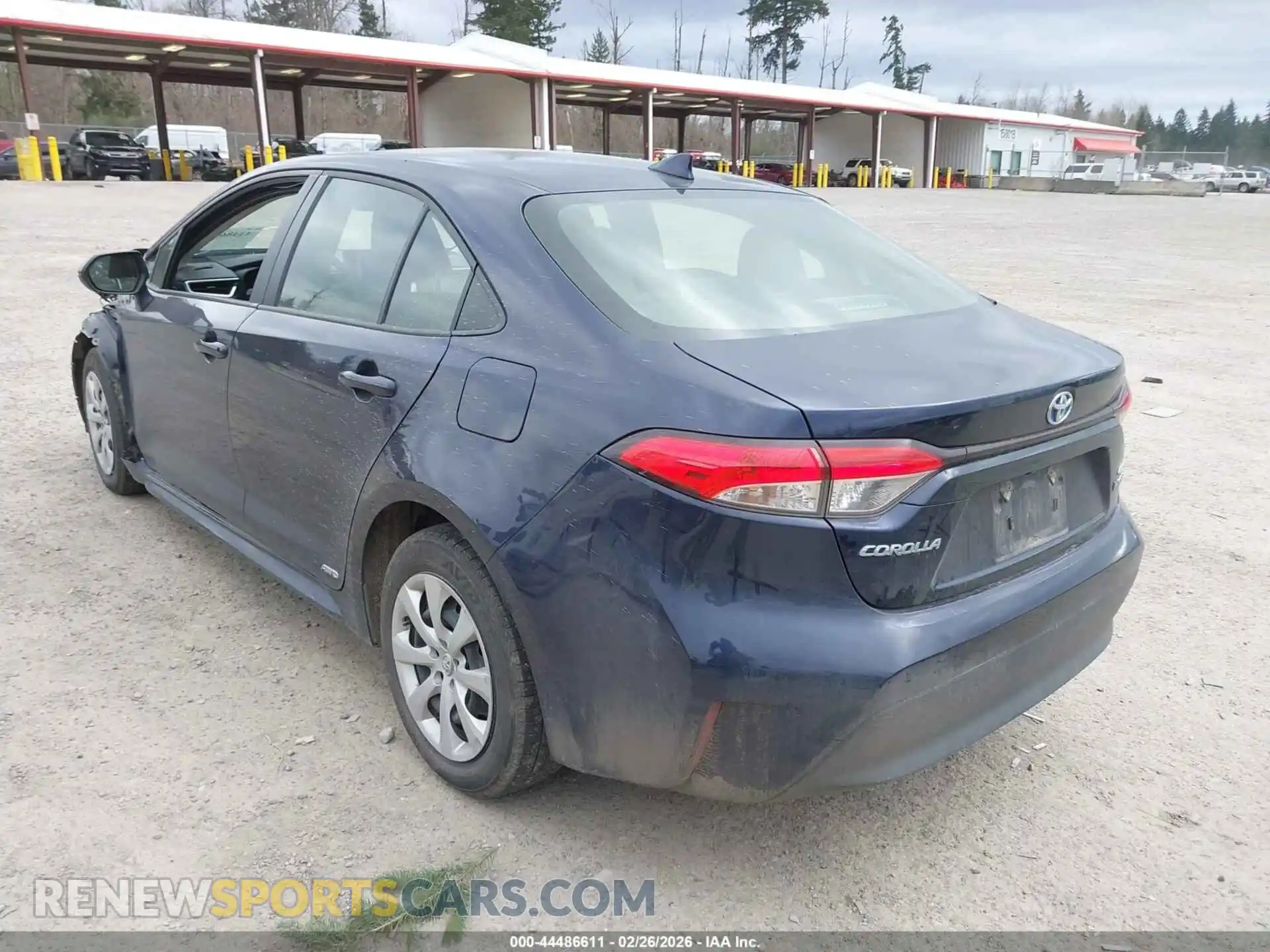 3 Photograph of a damaged car JTDBDMHE2RJ004692 TOYOTA COROLLA 2024