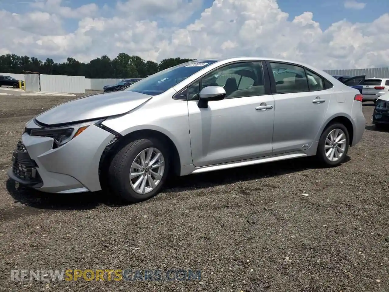 1 Photograph of a damaged car JTDBDMHE2RJ004790 TOYOTA COROLLA 2024