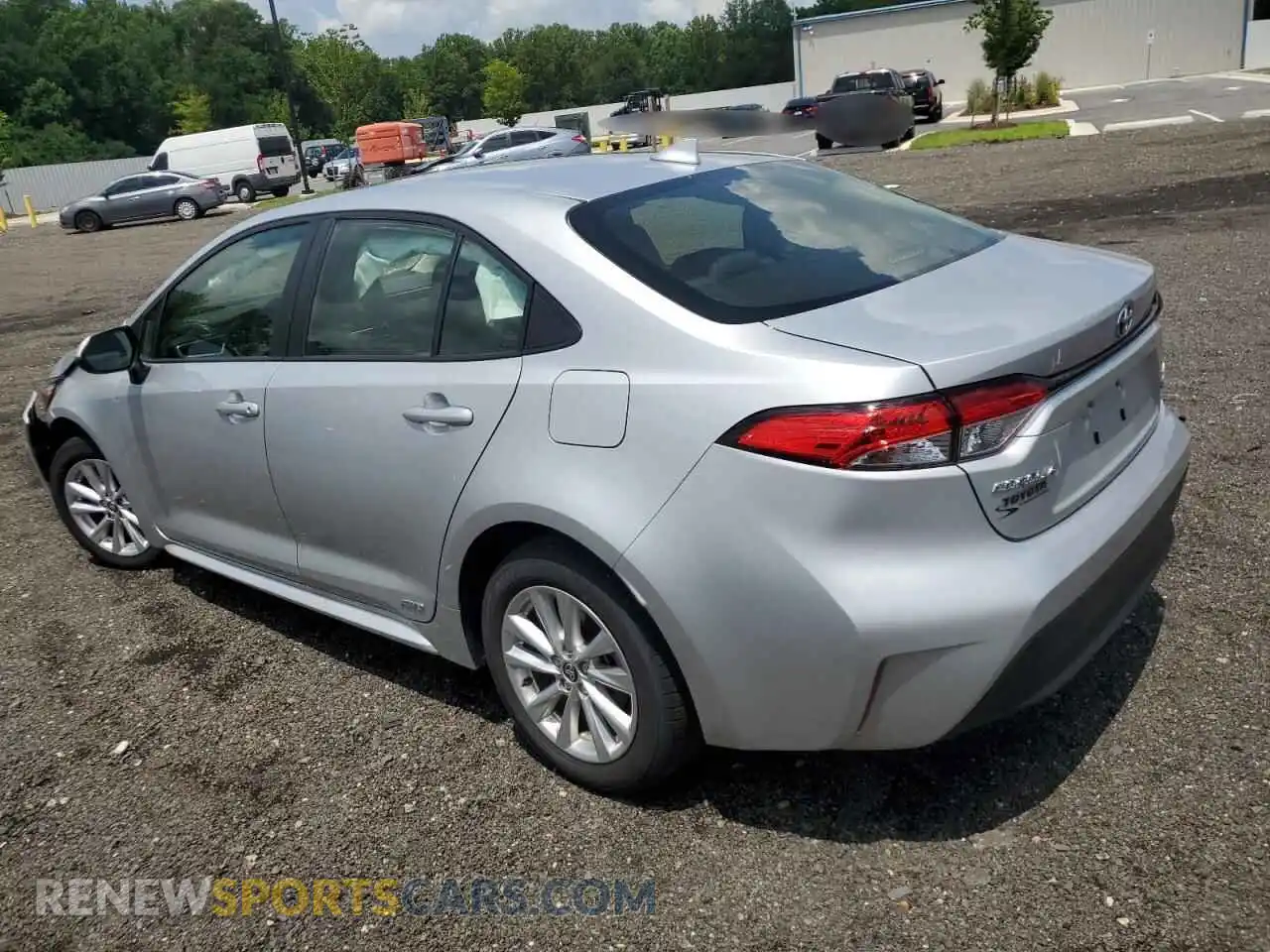 2 Photograph of a damaged car JTDBDMHE2RJ004790 TOYOTA COROLLA 2024