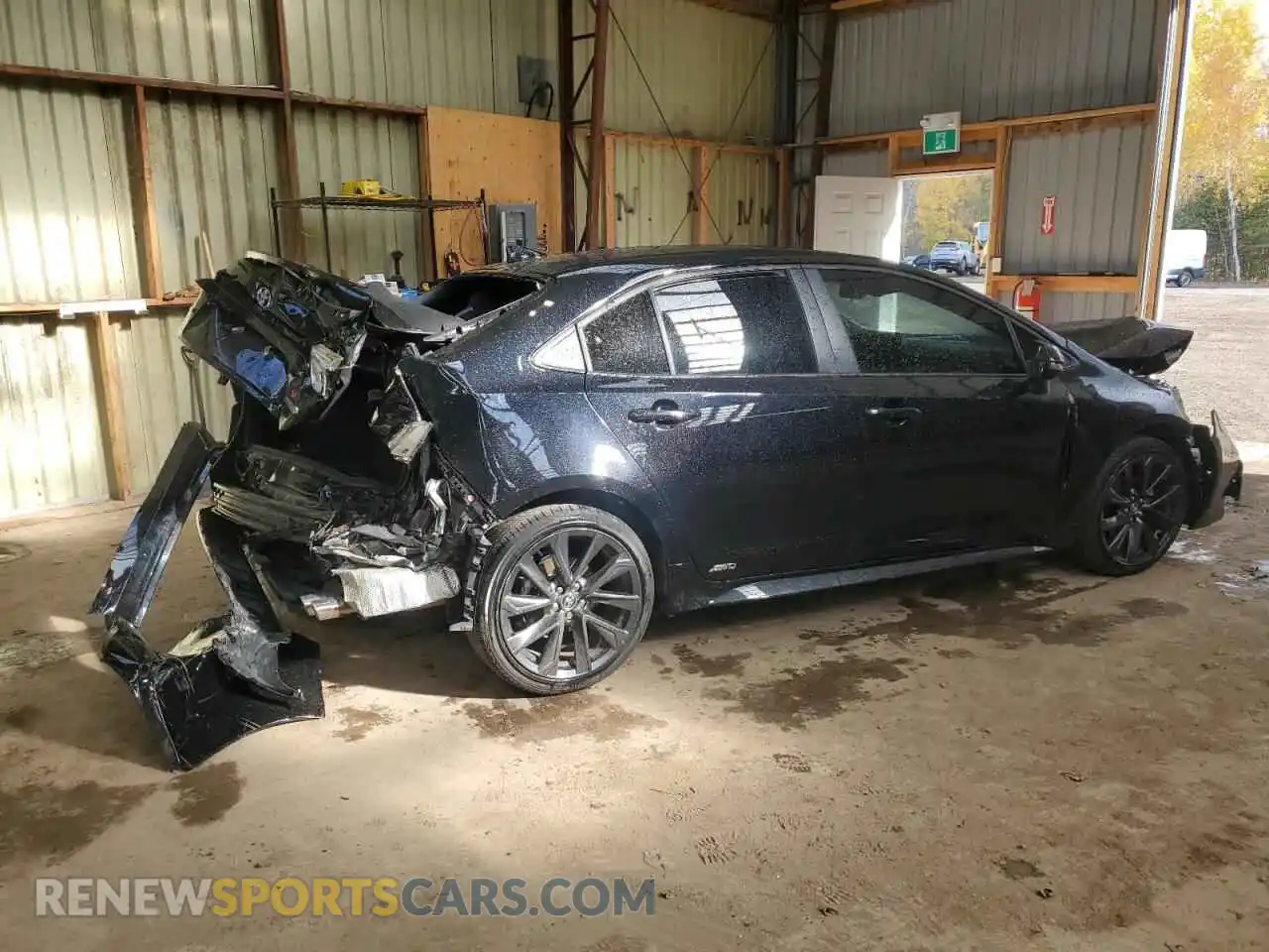 3 Photograph of a damaged car JTDBDMHE3R3012451 TOYOTA COROLLA 2024