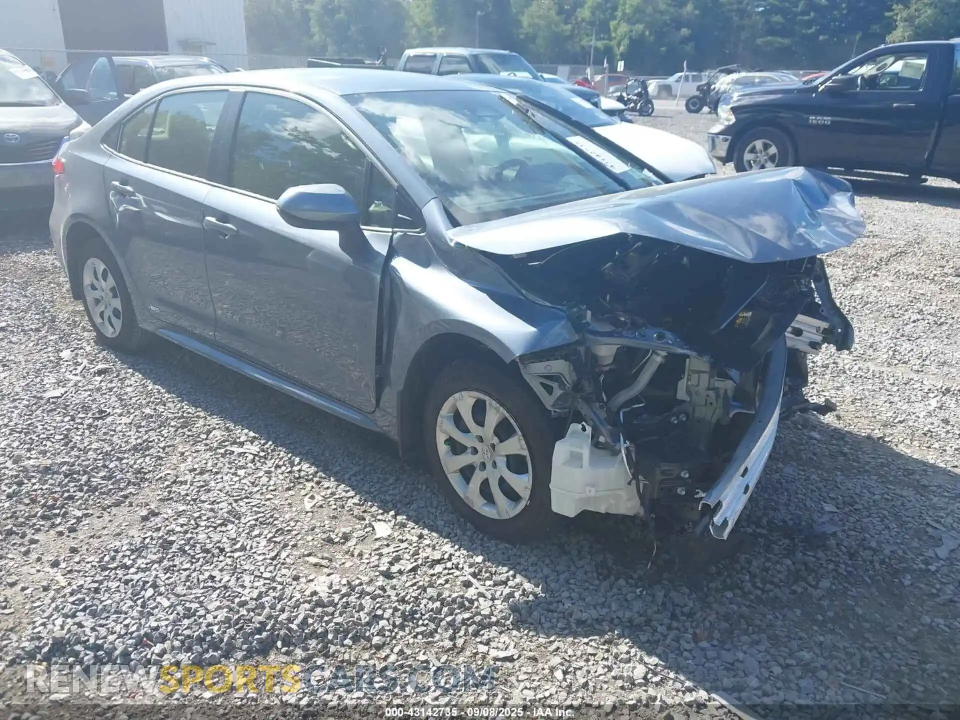 1 Photograph of a damaged car JTDBDMHE3R3013602 TOYOTA COROLLA 2024