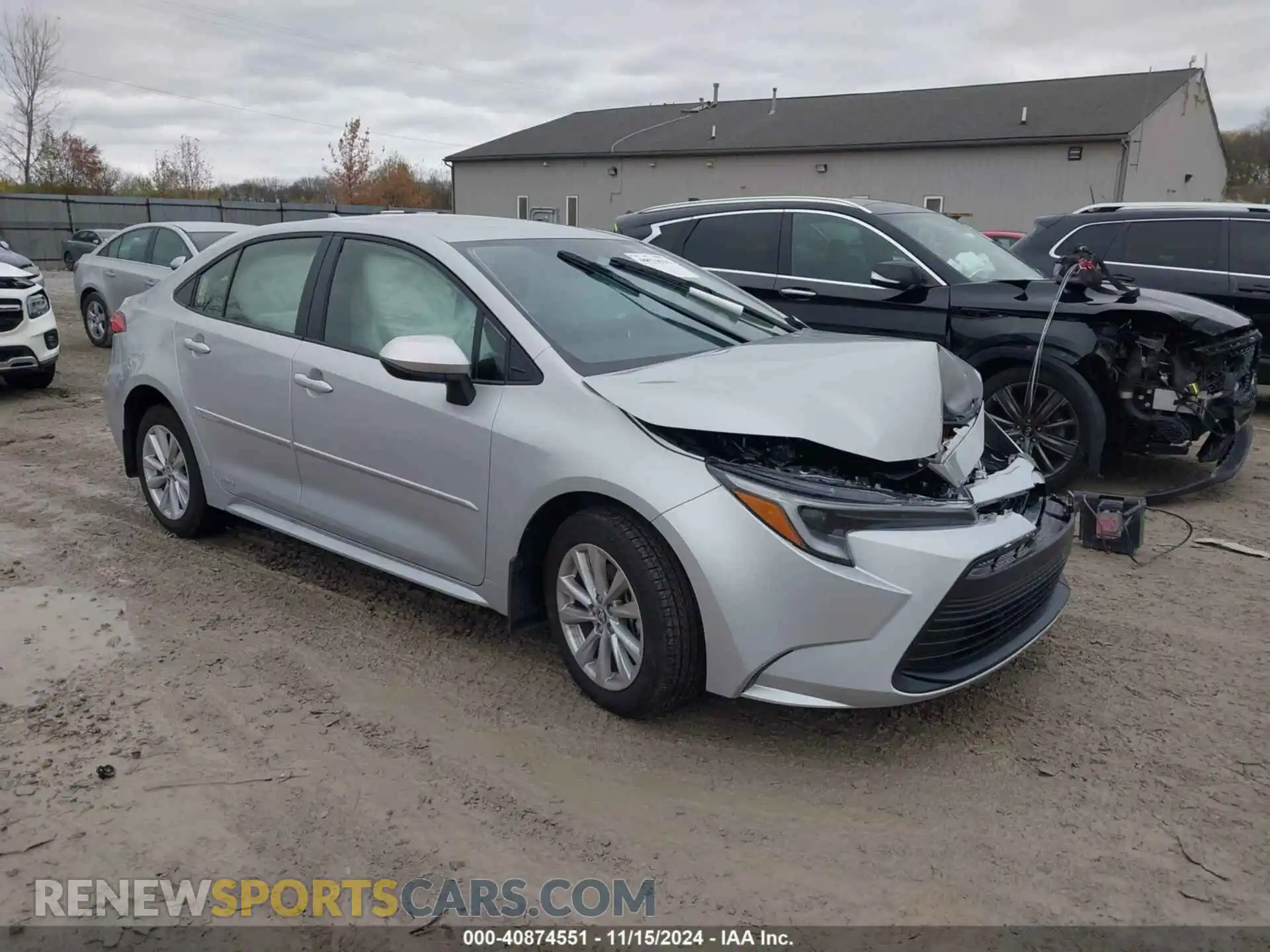 1 Photograph of a damaged car JTDBDMHE3RJ010940 TOYOTA COROLLA 2024