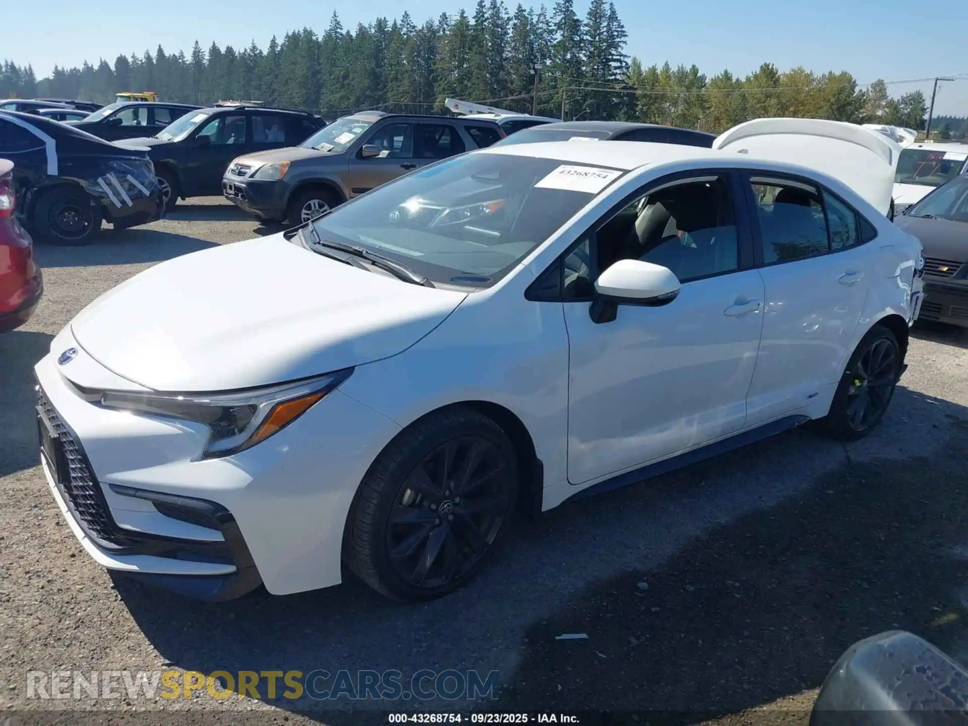 2 Photograph of a damaged car JTDBDMHE4R3008635 TOYOTA COROLLA 2024