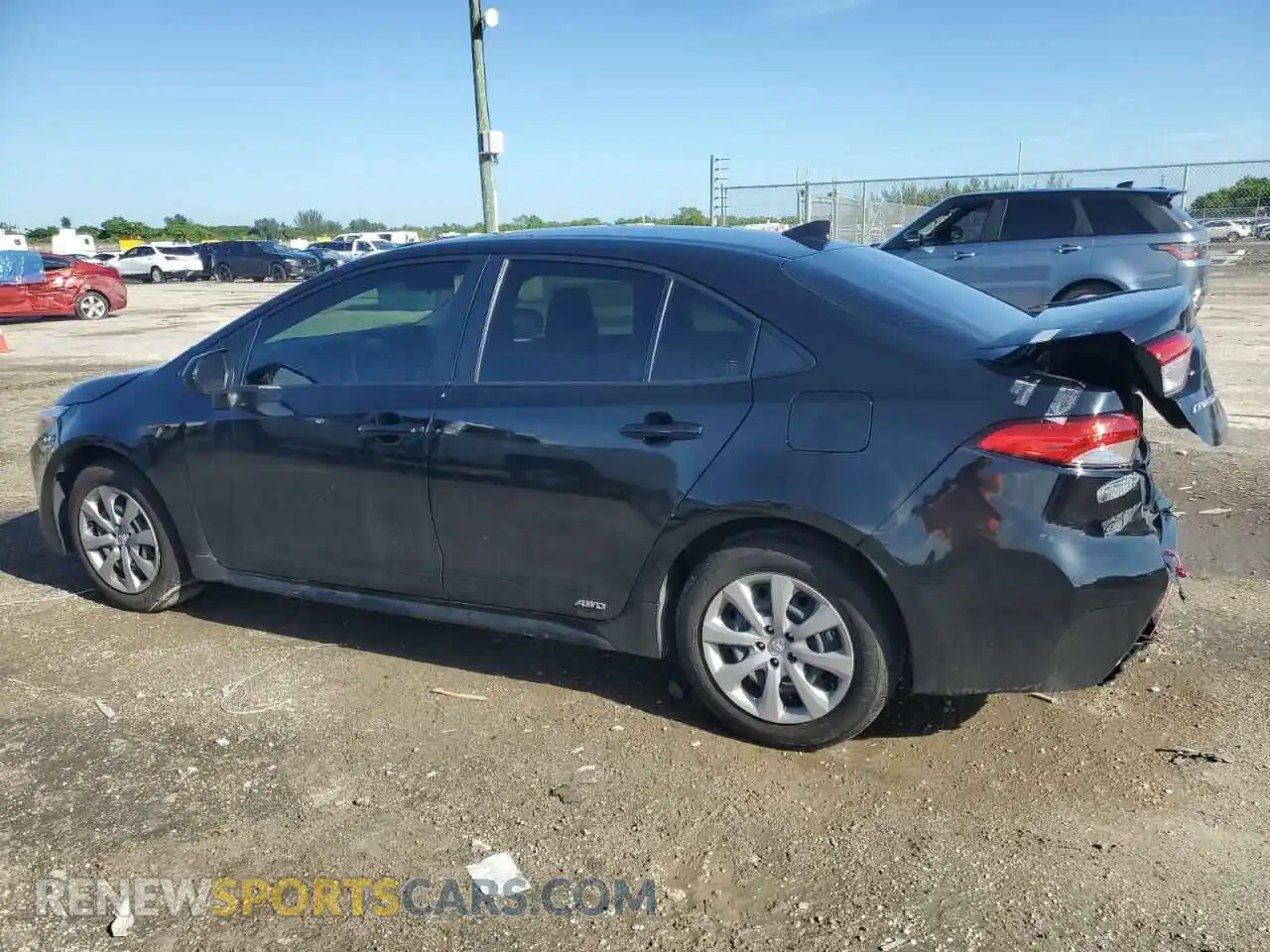 2 Photograph of a damaged car JTDBDMHE4R3012720 TOYOTA COROLLA 2024