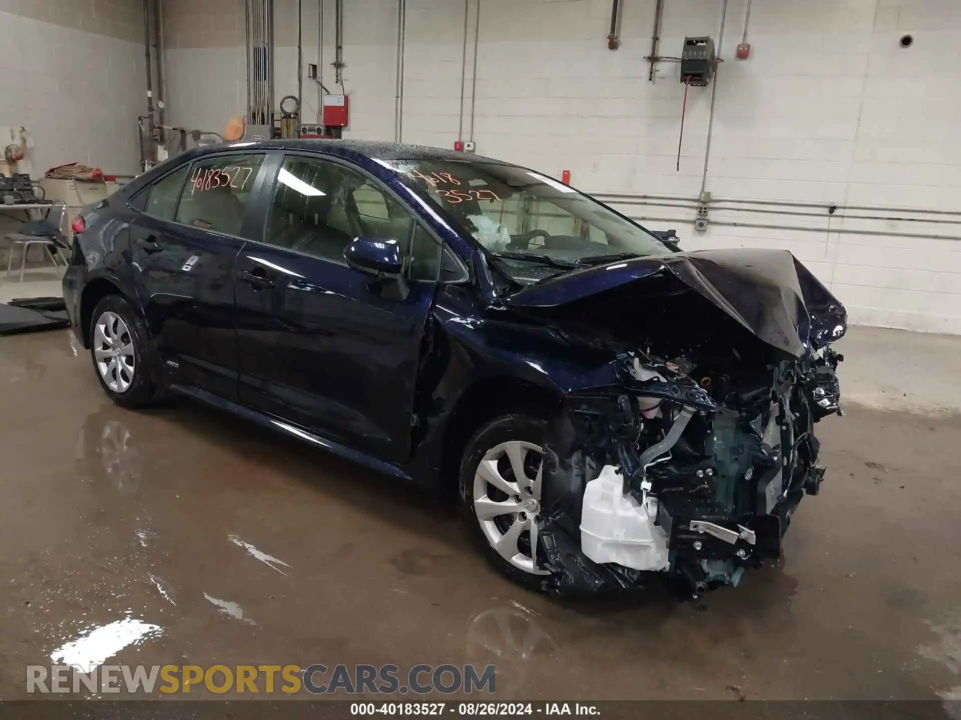 1 Photograph of a damaged car JTDBDMHE4RJ007058 TOYOTA COROLLA 2024