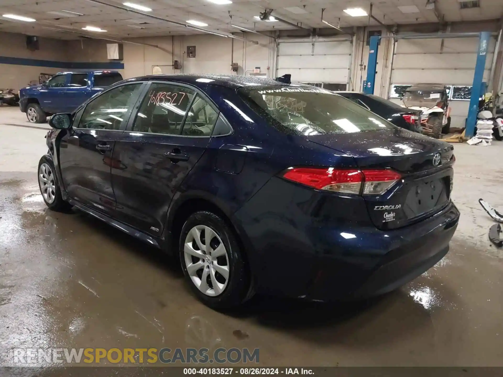 3 Photograph of a damaged car JTDBDMHE4RJ007058 TOYOTA COROLLA 2024