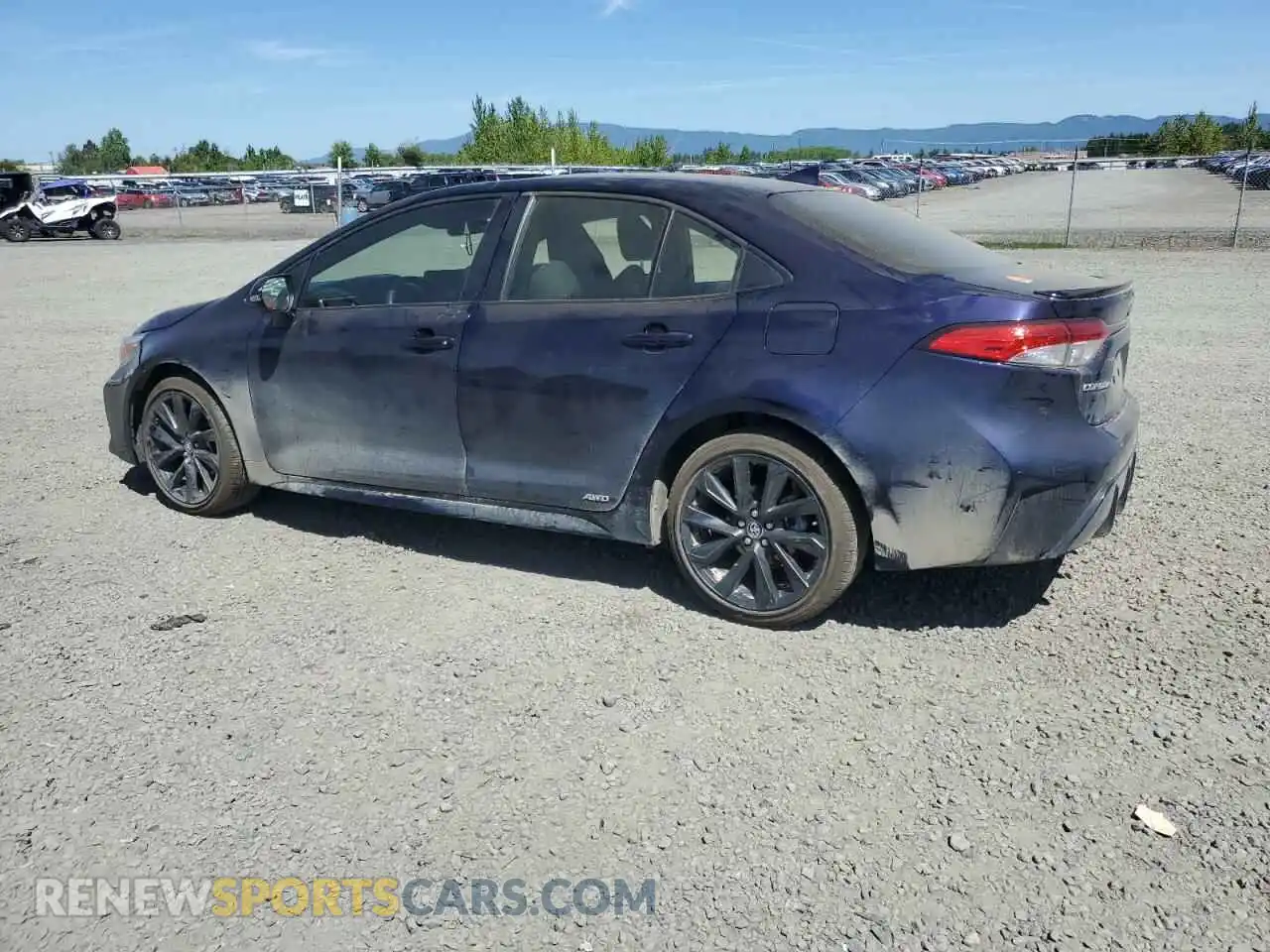 2 Photograph of a damaged car JTDBDMHE4RJ010347 TOYOTA COROLLA 2024