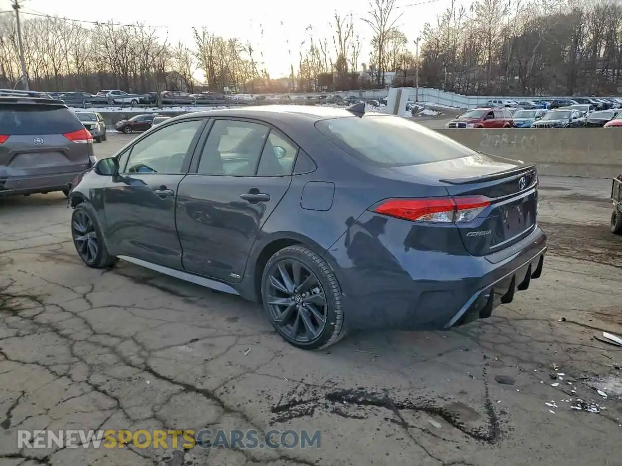 2 Photograph of a damaged car JTDBDMHE5R3010412 TOYOTA COROLLA 2024