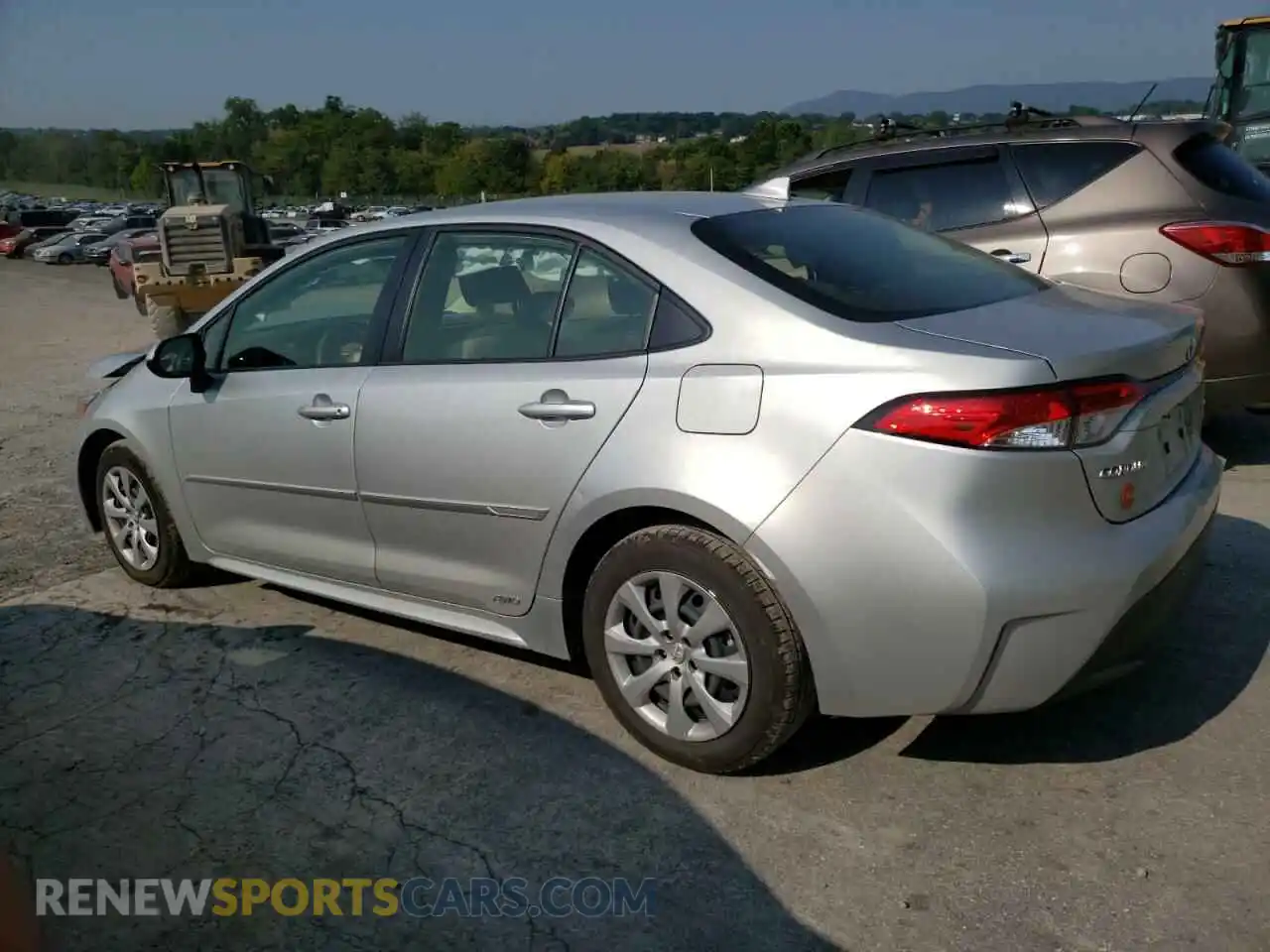 2 Photograph of a damaged car JTDBDMHE5R3011298 TOYOTA COROLLA 2024