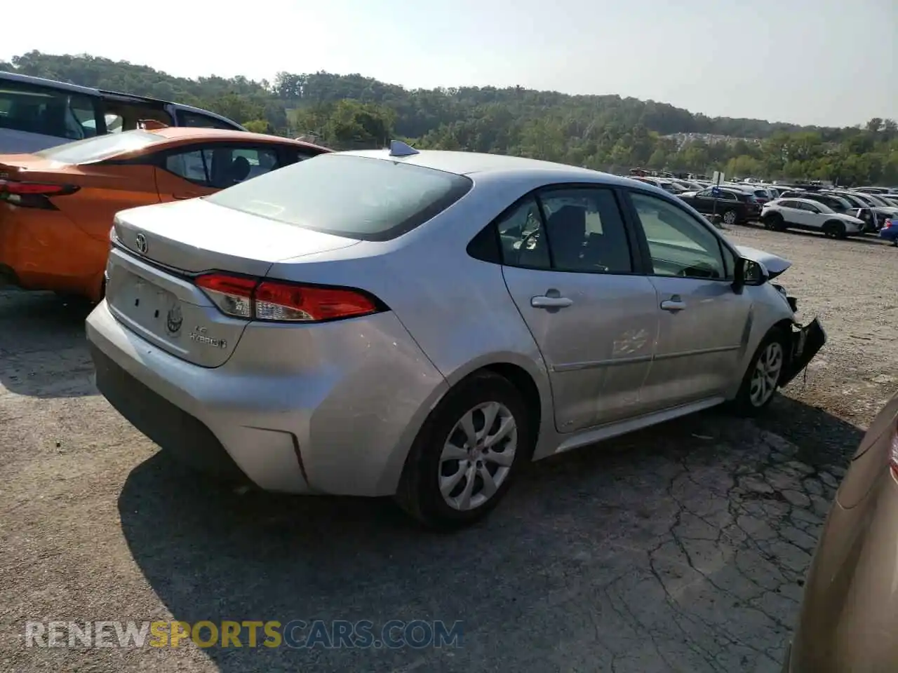 3 Photograph of a damaged car JTDBDMHE5R3011298 TOYOTA COROLLA 2024
