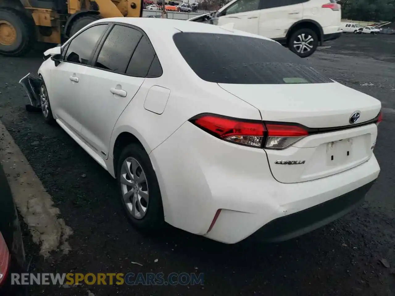 2 Photograph of a damaged car JTDBDMHE5R3012208 TOYOTA COROLLA 2024