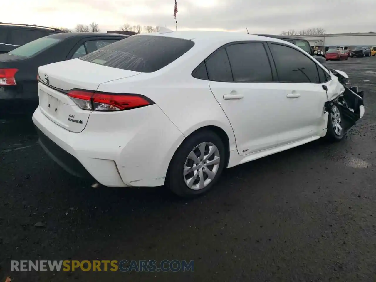 3 Photograph of a damaged car JTDBDMHE5R3012208 TOYOTA COROLLA 2024
