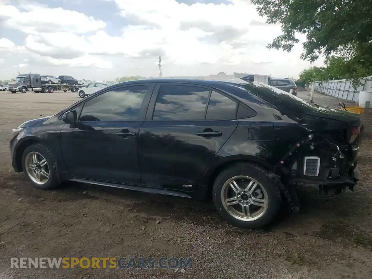 2 Photograph of a damaged car JTDBDMHE5R3014816 TOYOTA COROLLA 2024