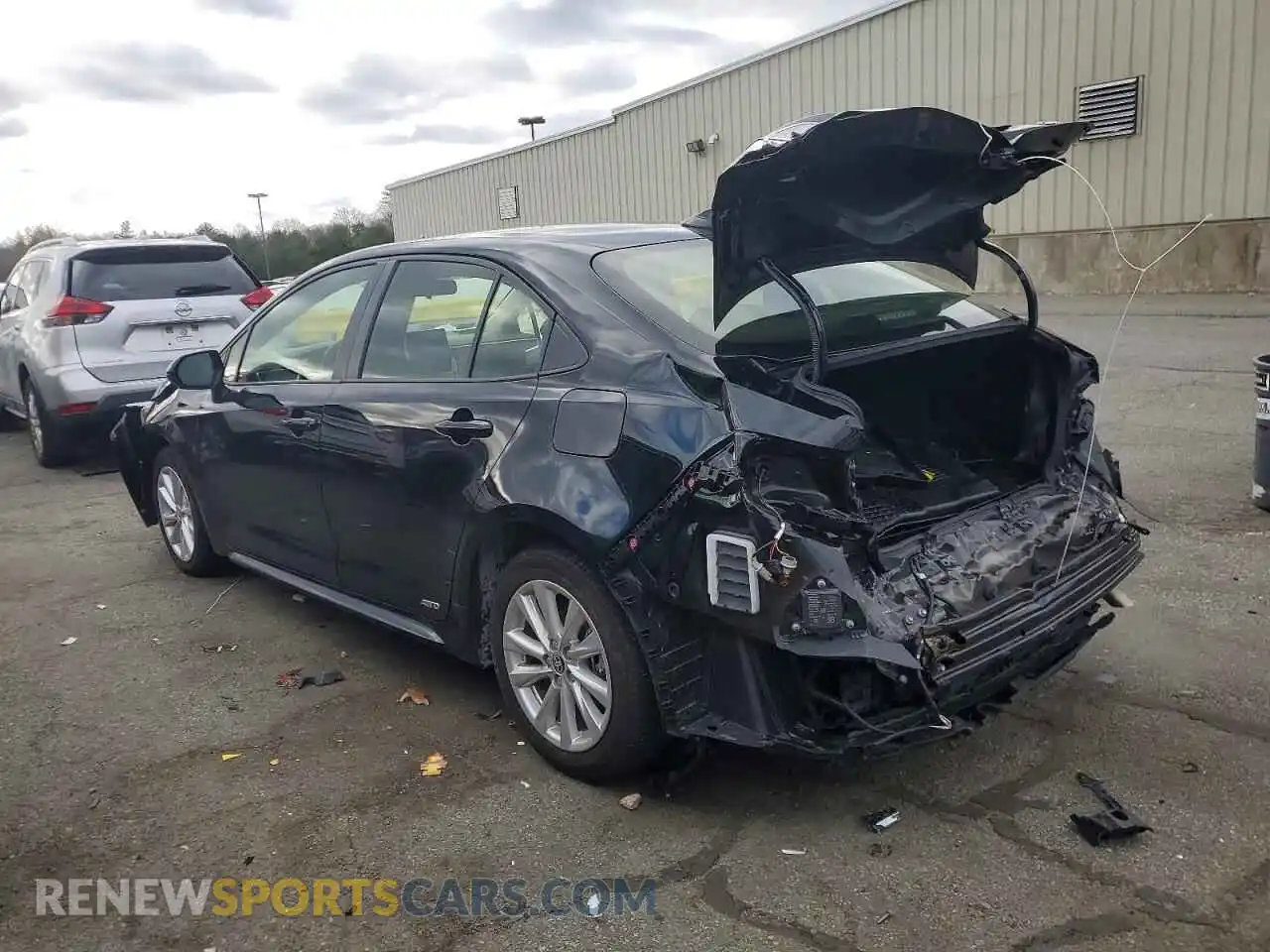 2 Photograph of a damaged car JTDBDMHE5R3016114 TOYOTA COROLLA 2024