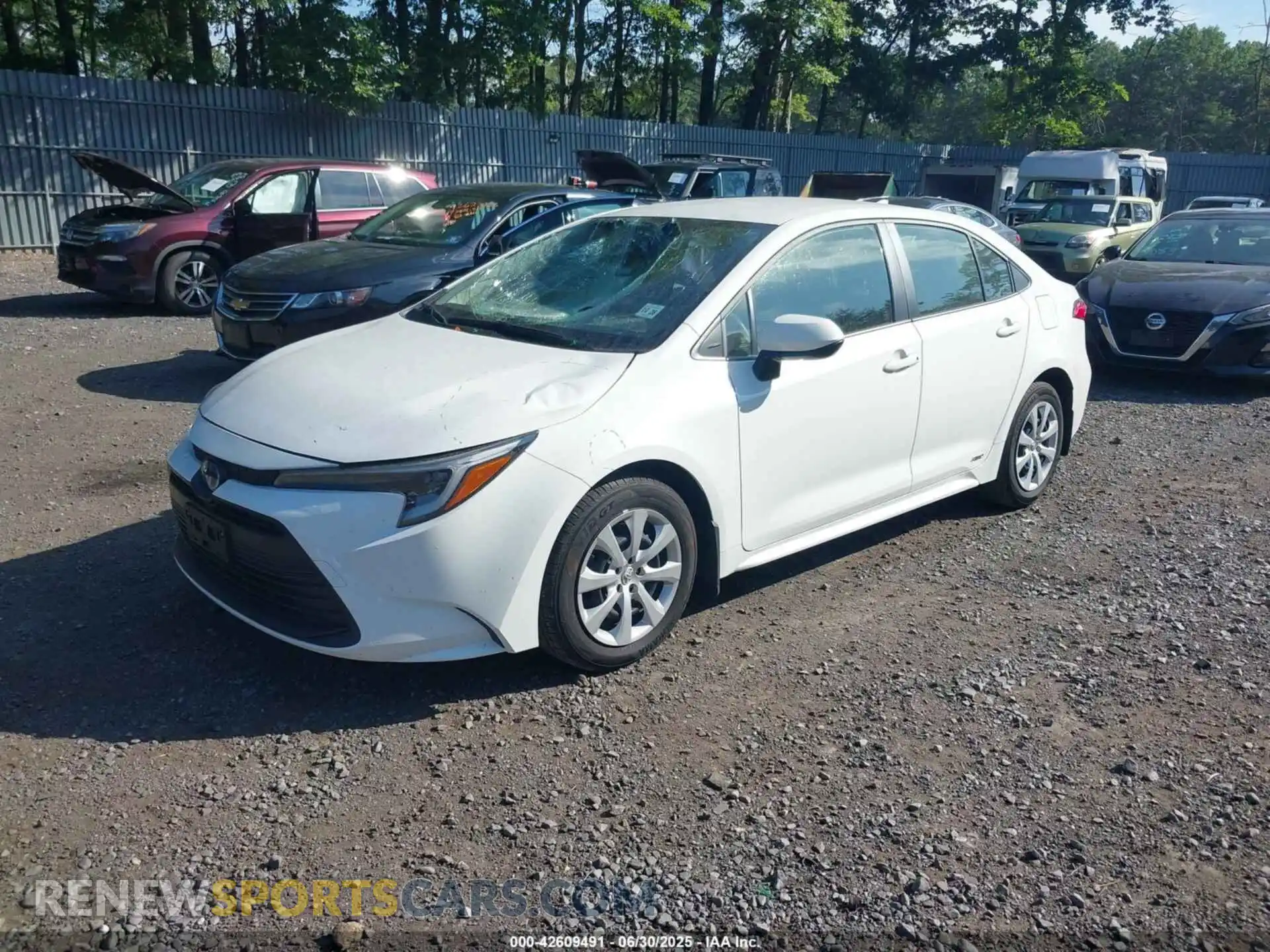 2 Photograph of a damaged car JTDBDMHE6R3008538 TOYOTA COROLLA 2024