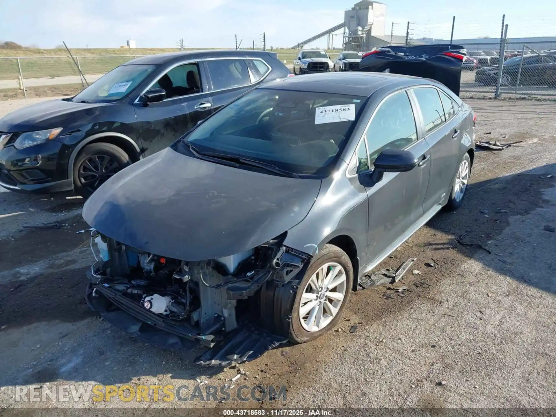2 Photograph of a damaged car JTDBDMHE6R3011357 TOYOTA COROLLA 2024