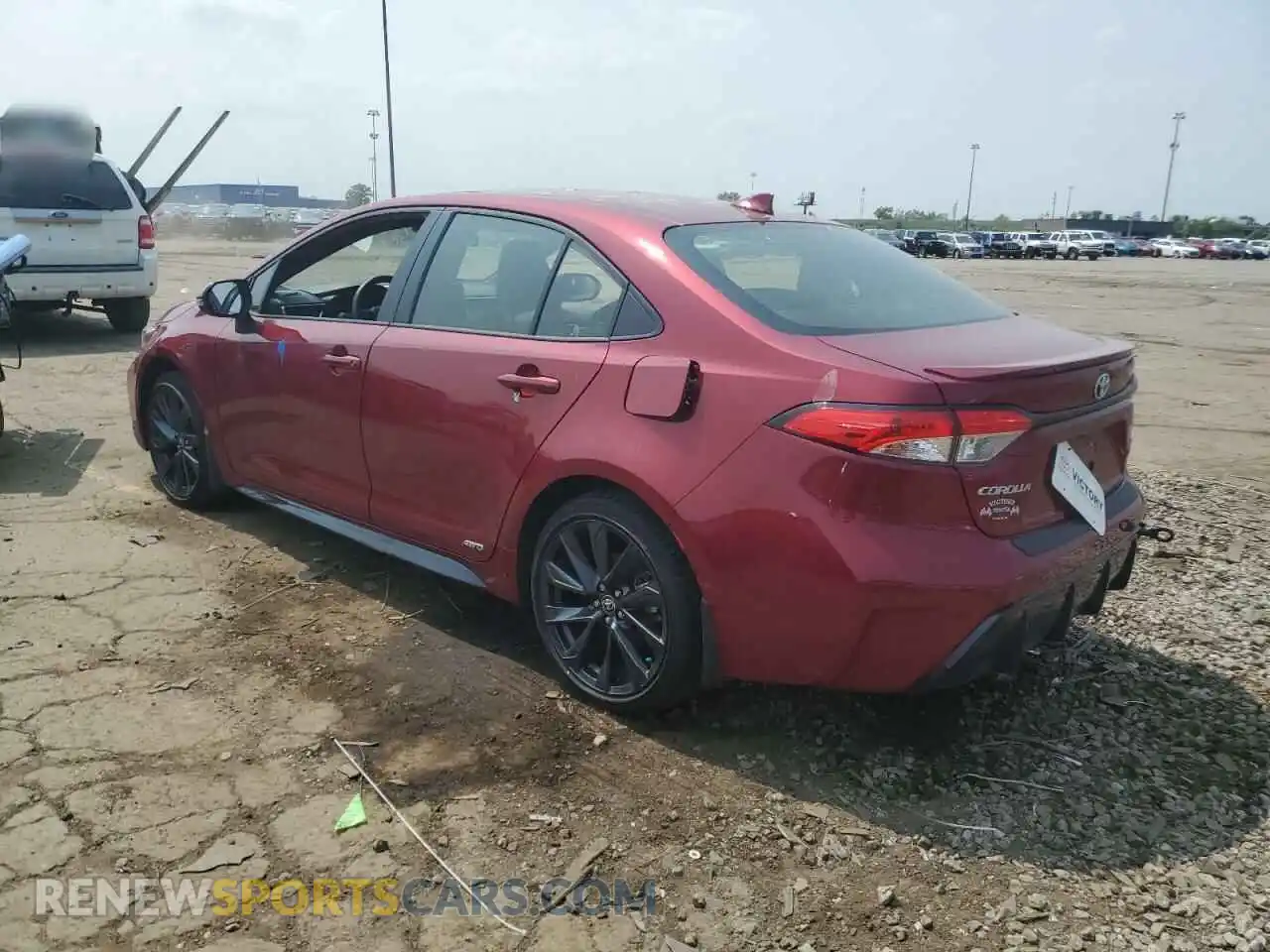 2 Photograph of a damaged car JTDBDMHE6RJ008230 TOYOTA COROLLA 2024