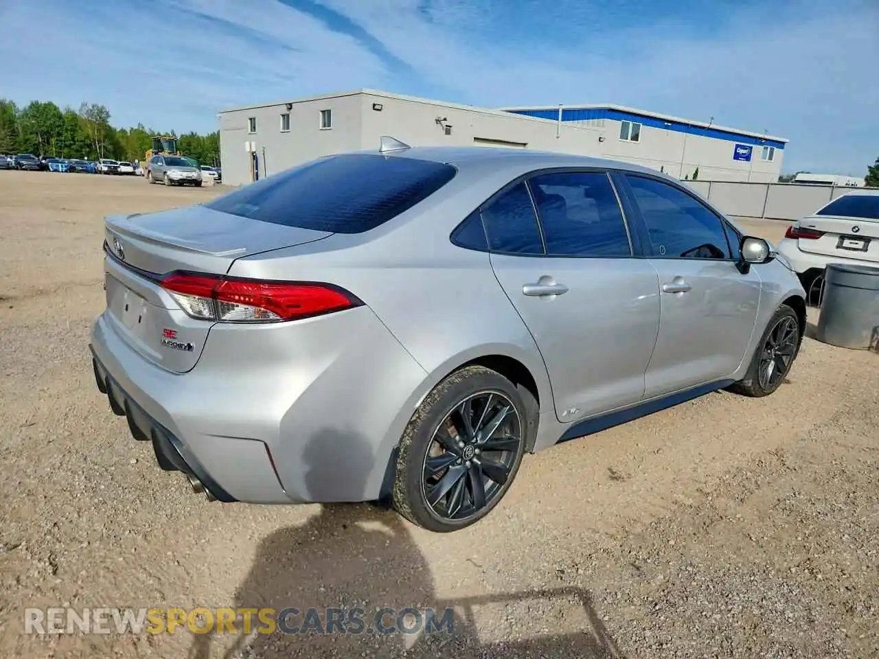 3 fotografías del automóvil dañado JTDBDMHE6RJ010964 TOYOTA COROLLA 2024