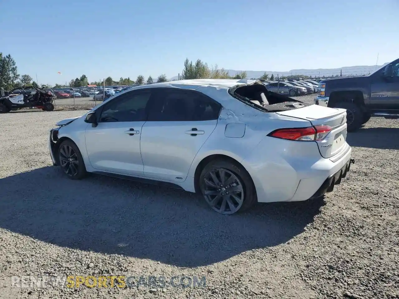 2 Photograph of a damaged car JTDBDMHE6RJ011354 TOYOTA COROLLA 2024