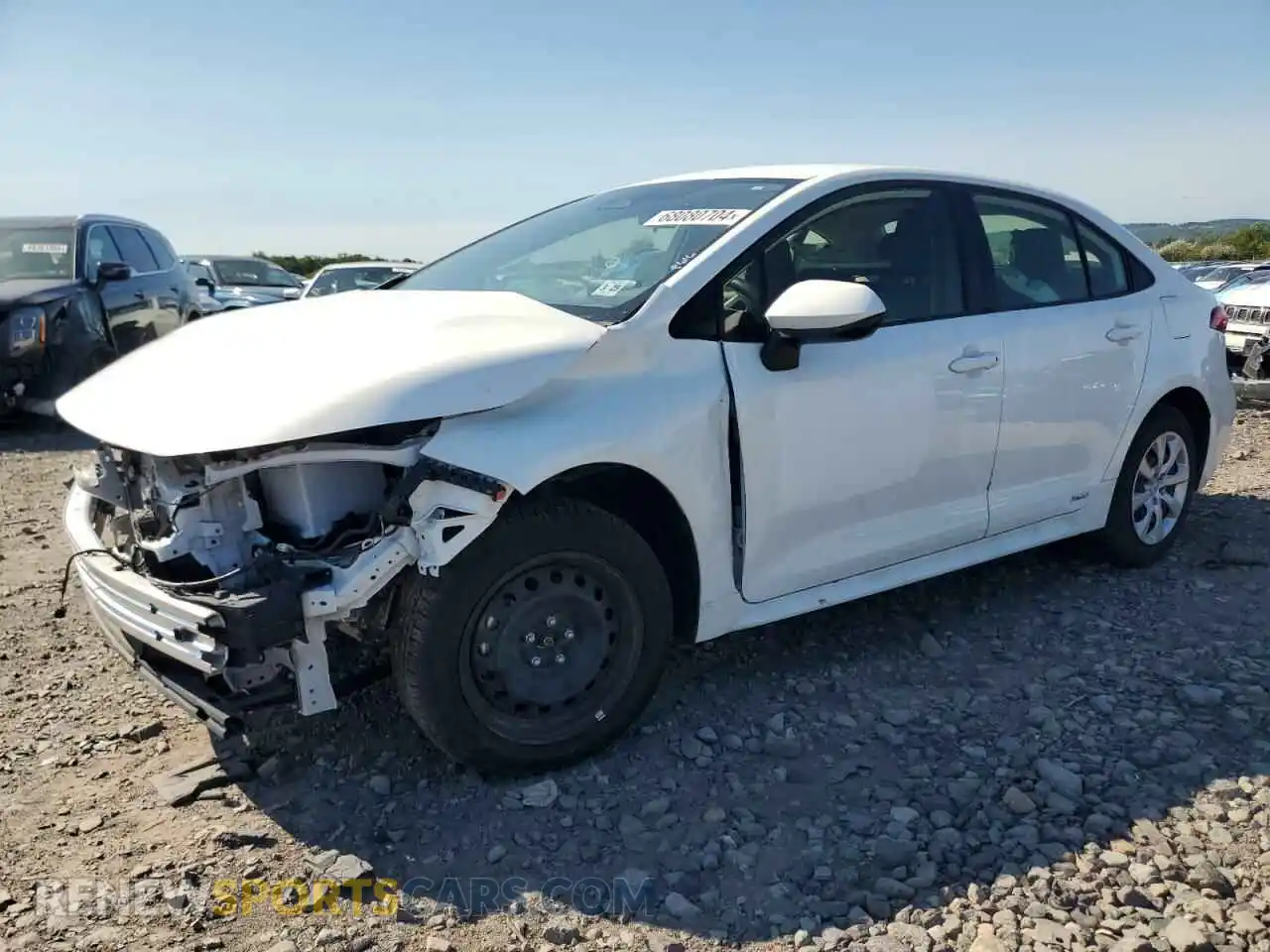 1 Photograph of a damaged car JTDBDMHE7R3010170 TOYOTA COROLLA 2024