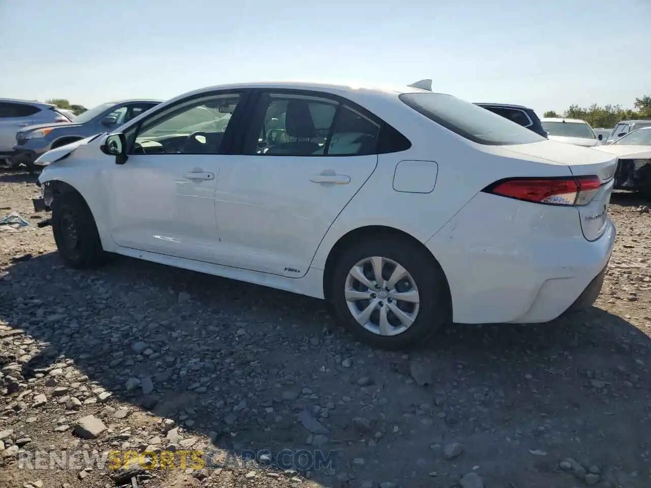 2 Photograph of a damaged car JTDBDMHE7R3010170 TOYOTA COROLLA 2024