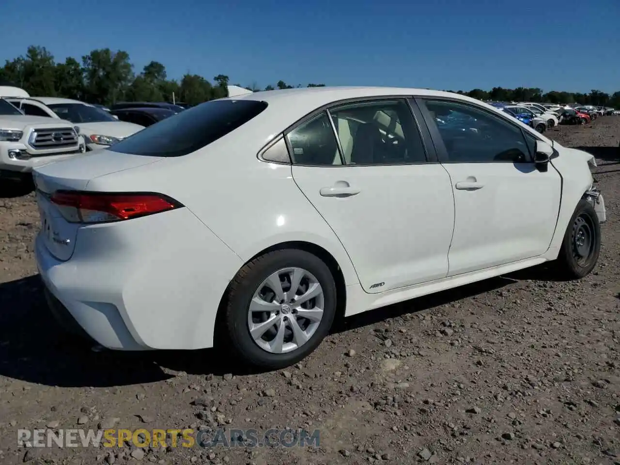 3 Photograph of a damaged car JTDBDMHE7R3010170 TOYOTA COROLLA 2024