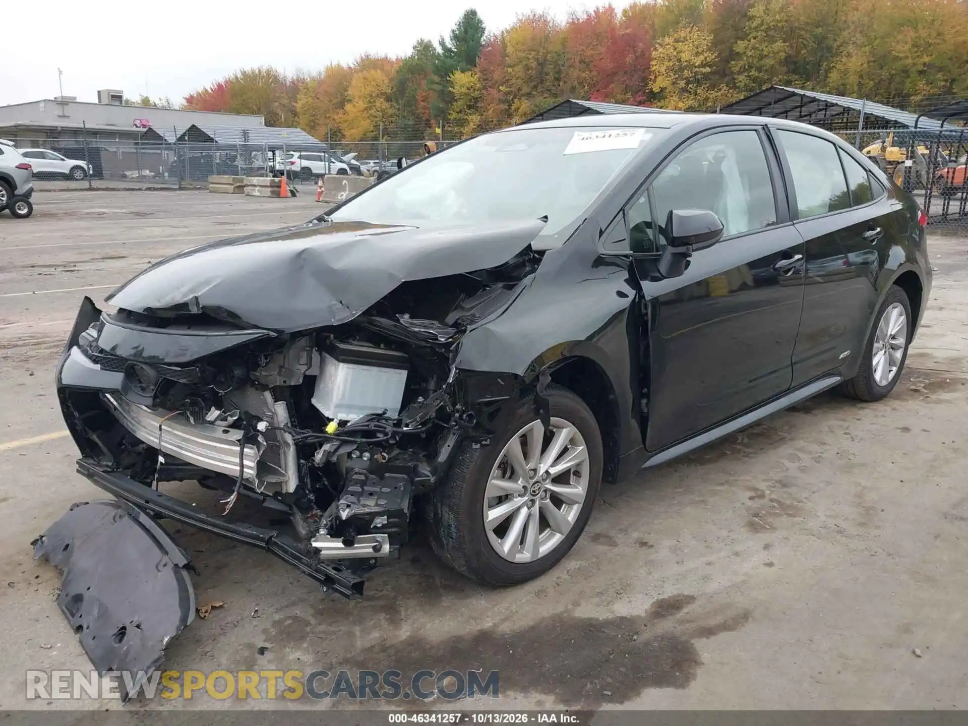 2 Photograph of a damaged car JTDBDMHE7R3016504 TOYOTA COROLLA 2024