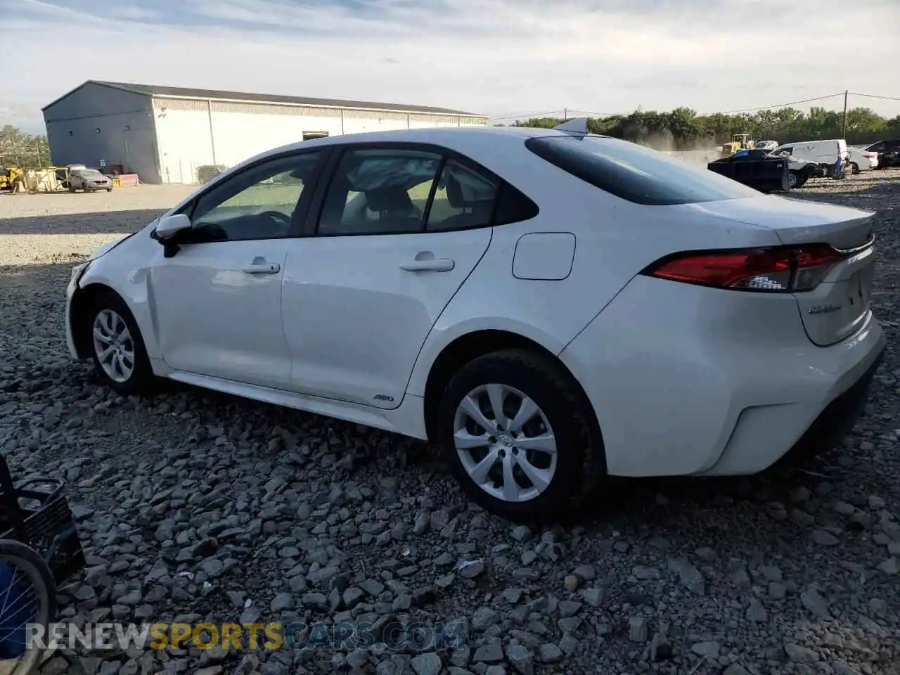 2 Photograph of a damaged car JTDBDMHE8R3008184 TOYOTA COROLLA 2024
