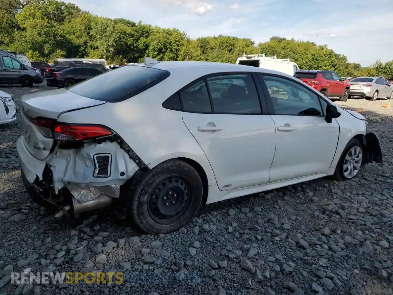 3 Photograph of a damaged car JTDBDMHE8R3008184 TOYOTA COROLLA 2024