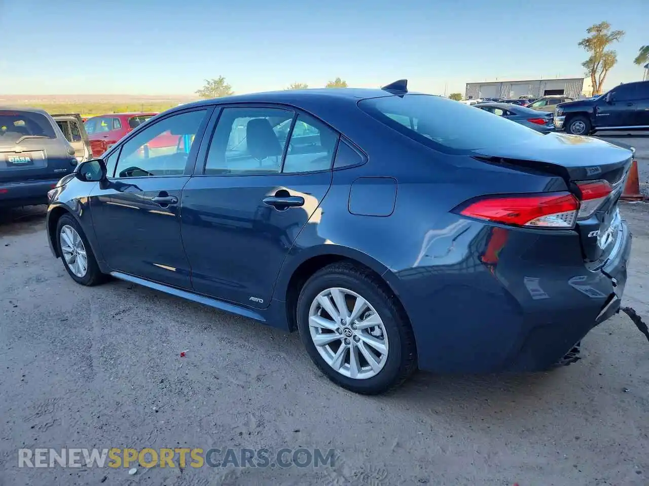 2 Photograph of a damaged car JTDBDMHE8R3009562 TOYOTA COROLLA 2024