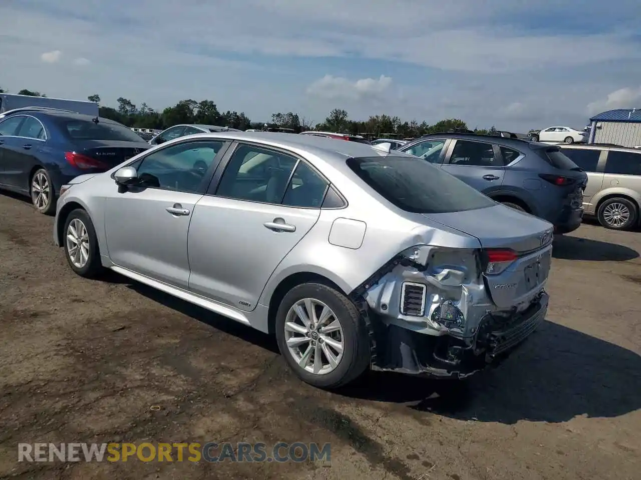 2 Фотография поврежденного автомобиля JTDBDMHE8R3010758 TOYOTA COROLLA 2024