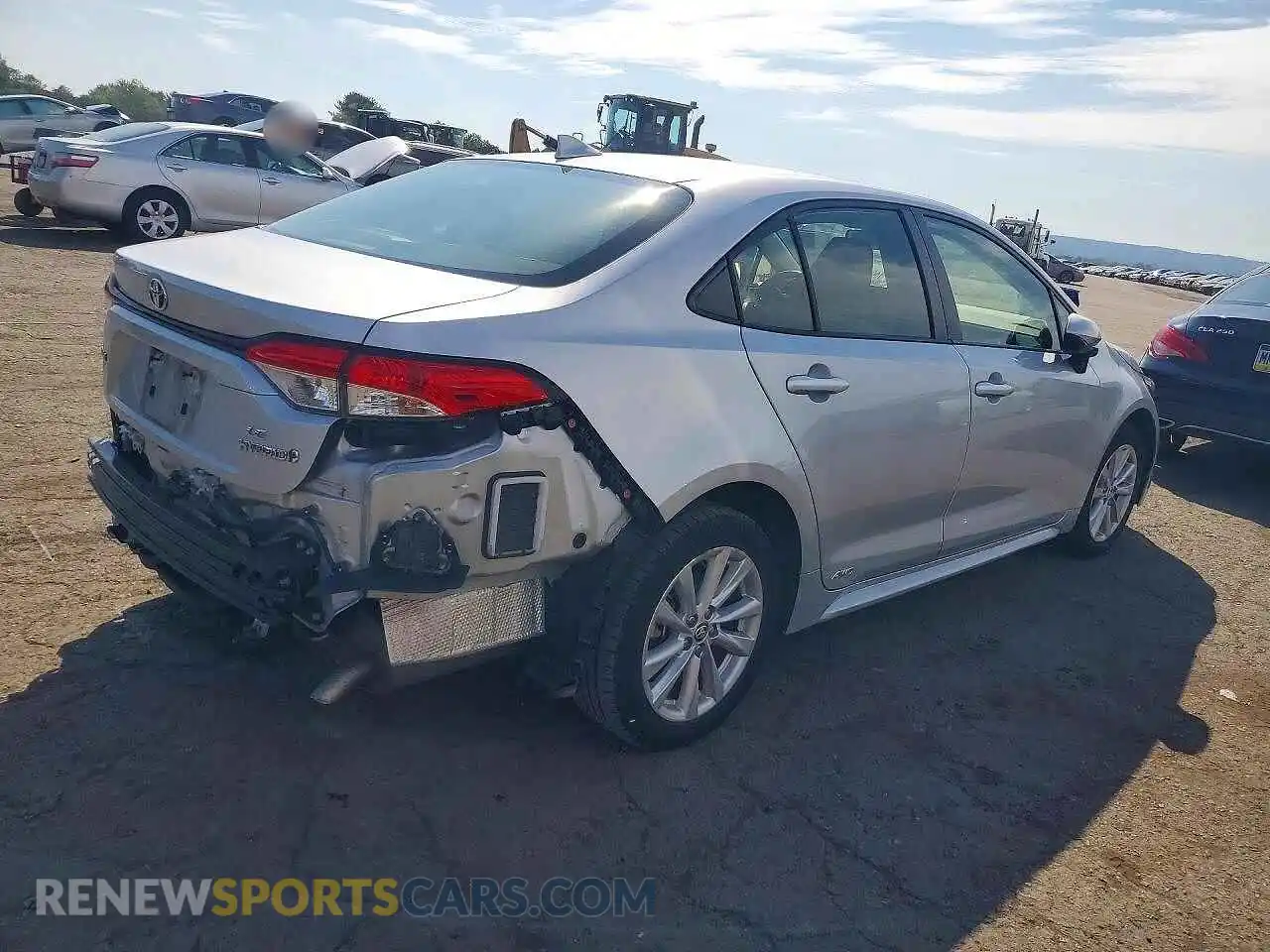 3 Фотография поврежденного автомобиля JTDBDMHE8R3010758 TOYOTA COROLLA 2024